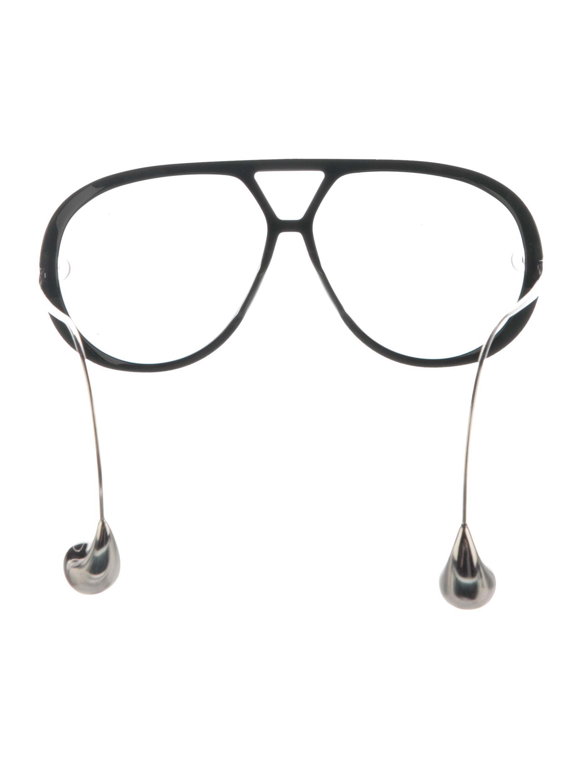 Bottega Veneta Aviator Clear Sunglasses w/ Tags
