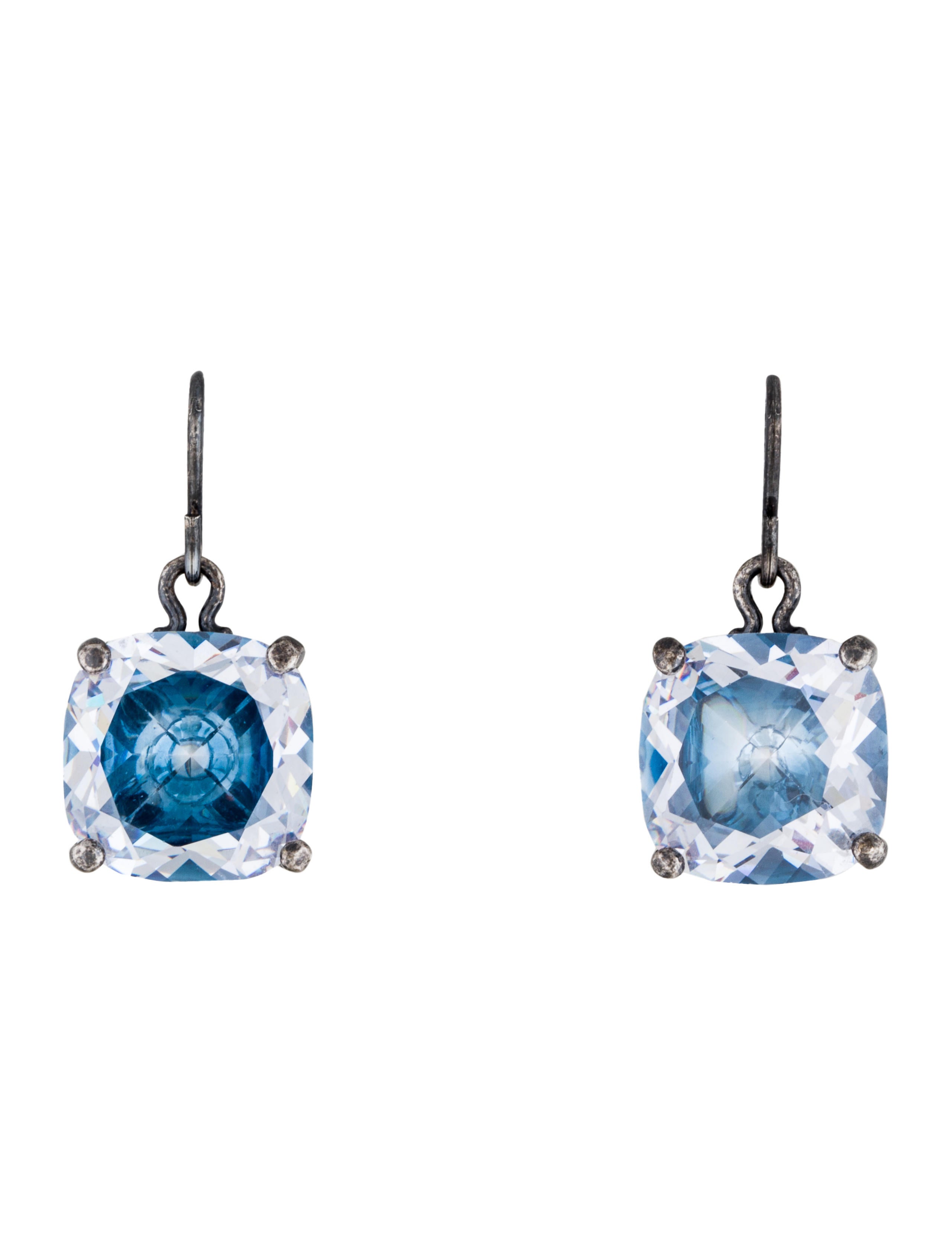bottega veneta cubic zirconia drop earrings earrings bottega veneta cubic zirconia drop earrings earrings