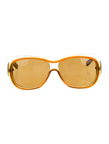 Bottega Veneta Square Gradient Sunglasses