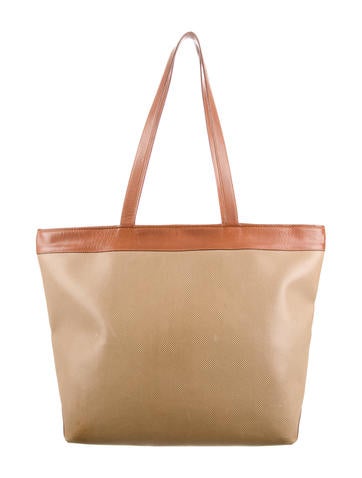 Bottega Veneta Coated Canvas Shopper Tote