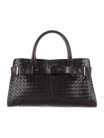 Bottega Veneta Intrecciato Leather Handle Bag