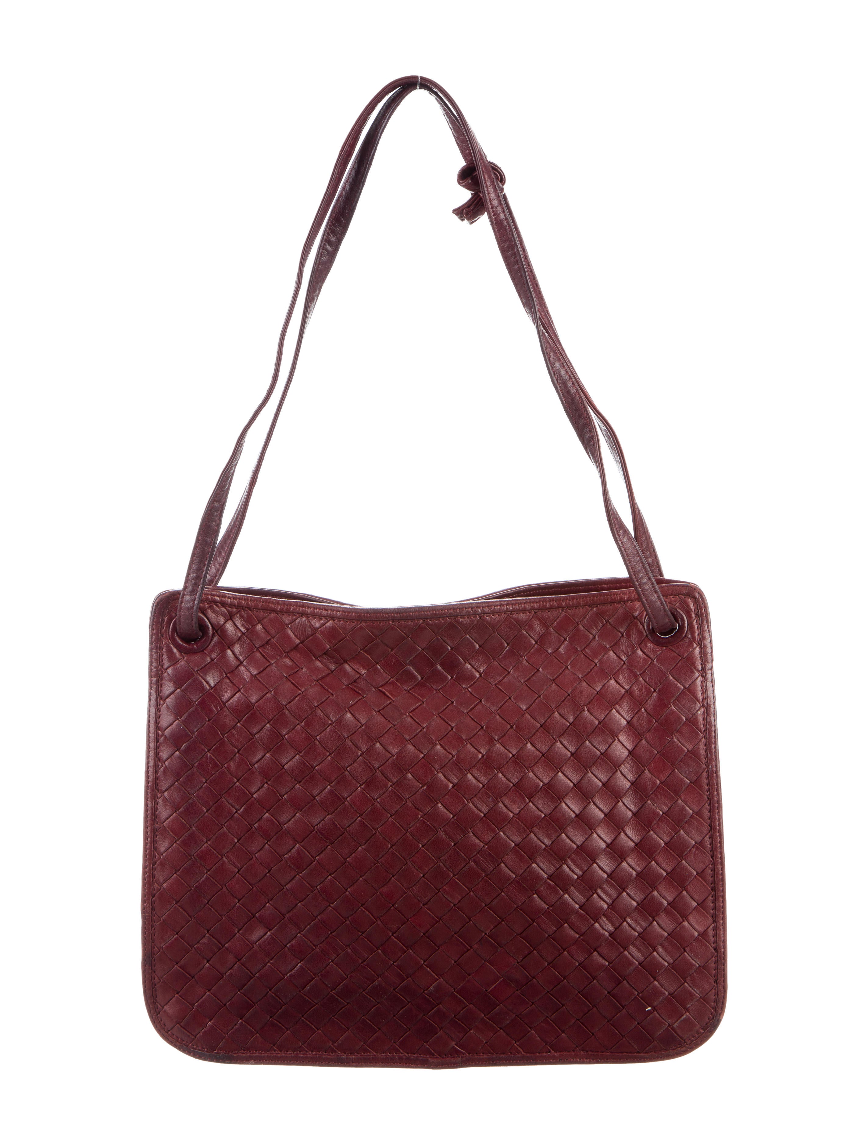 Bottega Vintage Intrecciato Woven Shoulder Bag Handbags