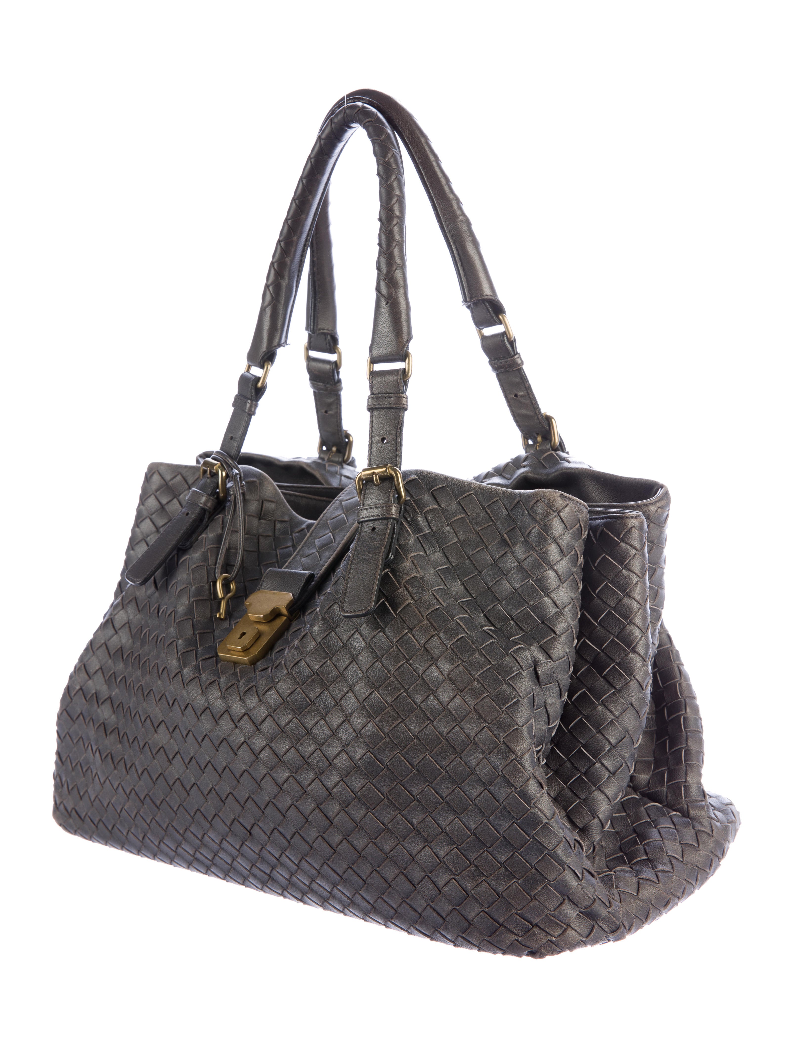 Bottega Medium Intrecciato Roma Bag Handbags BOT44957 The