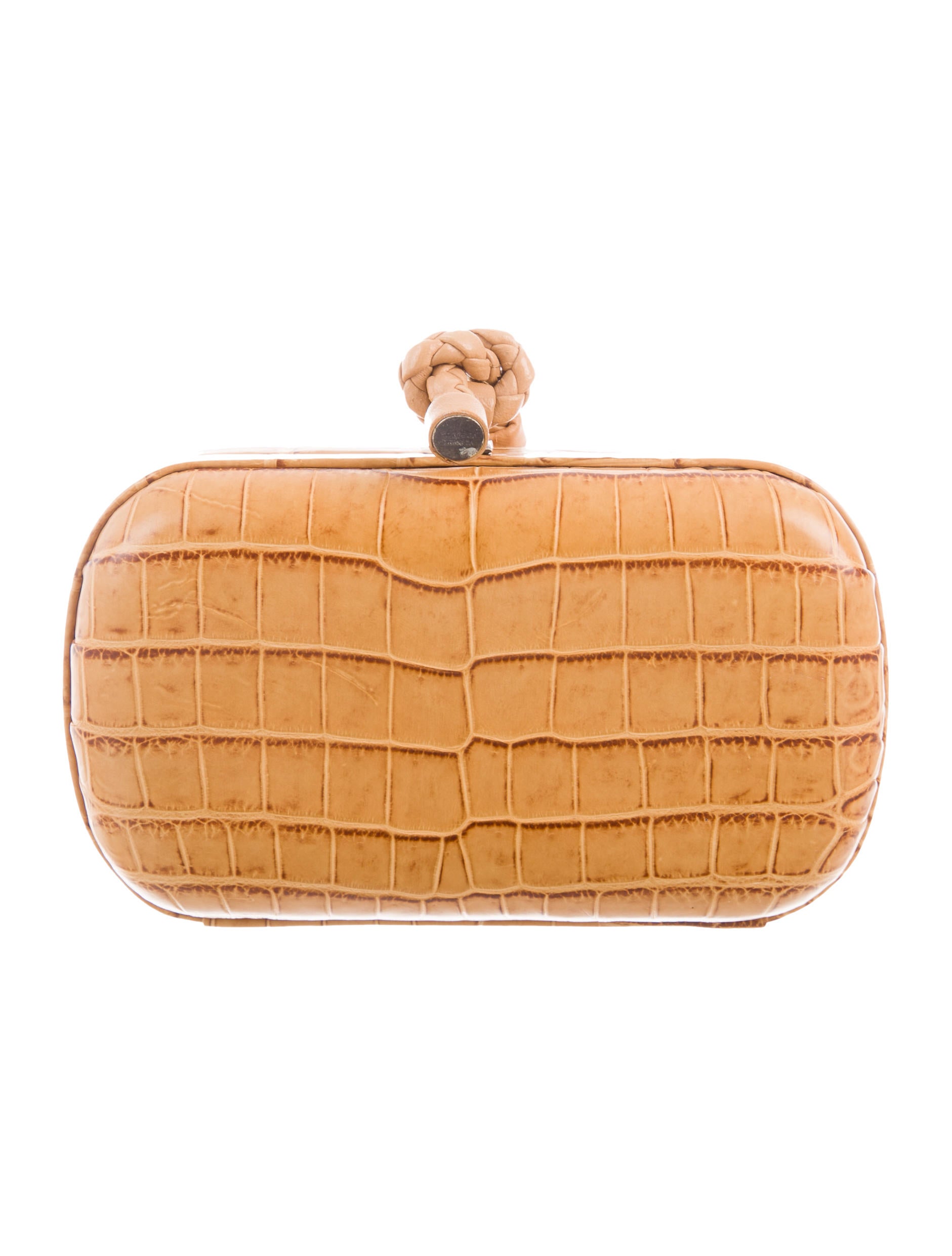 crocodile knot clutch