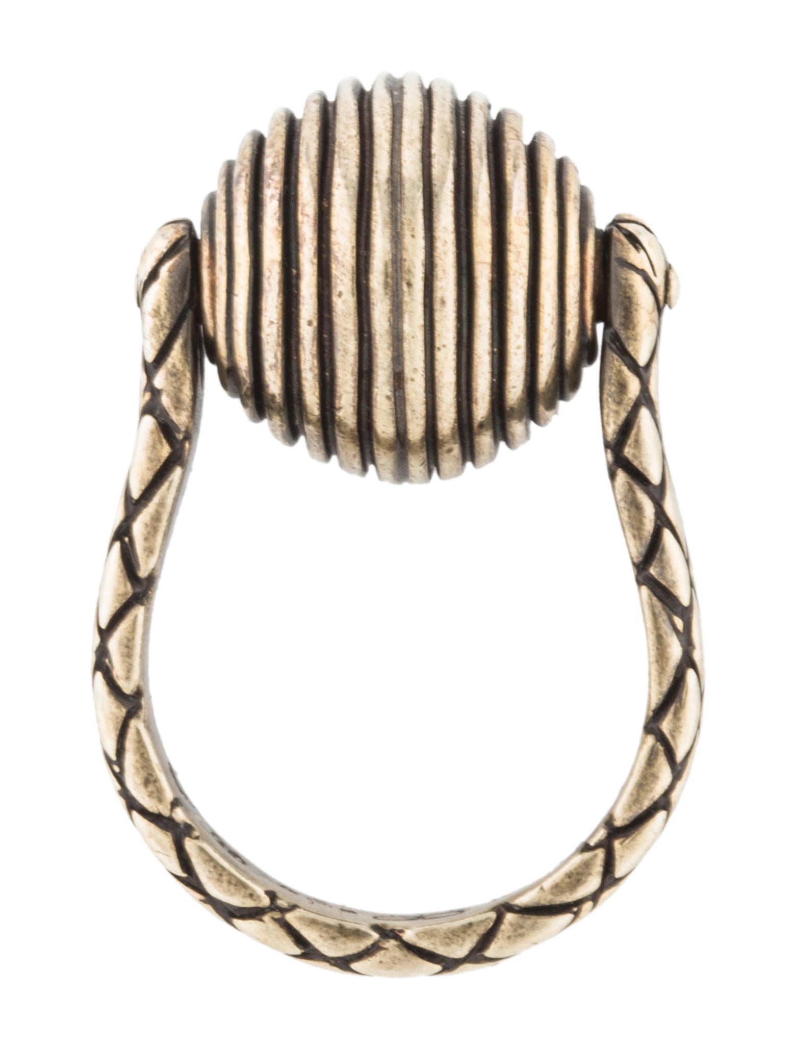 bottega veneta spinning ball ring