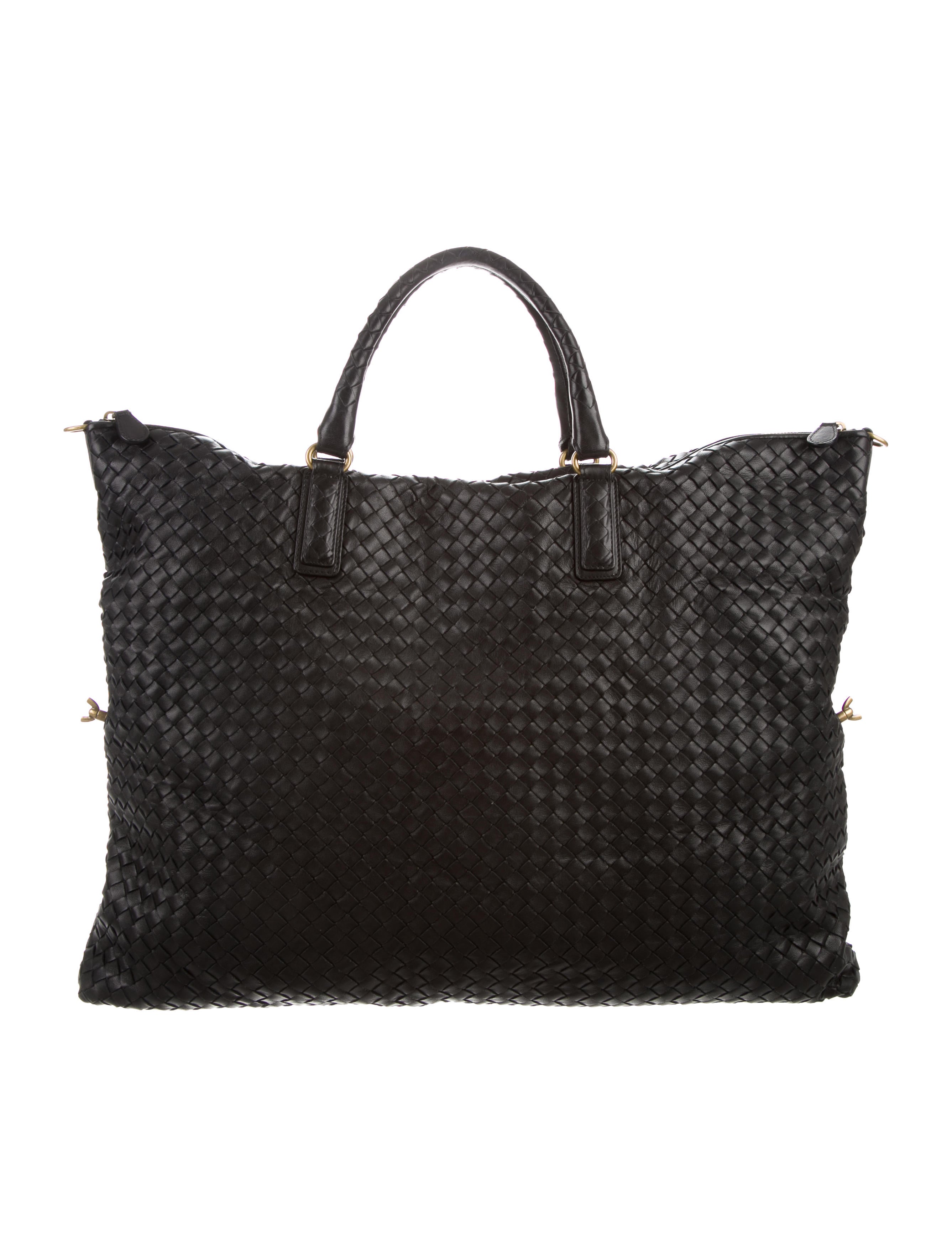 intrecciato maxi convertible bag