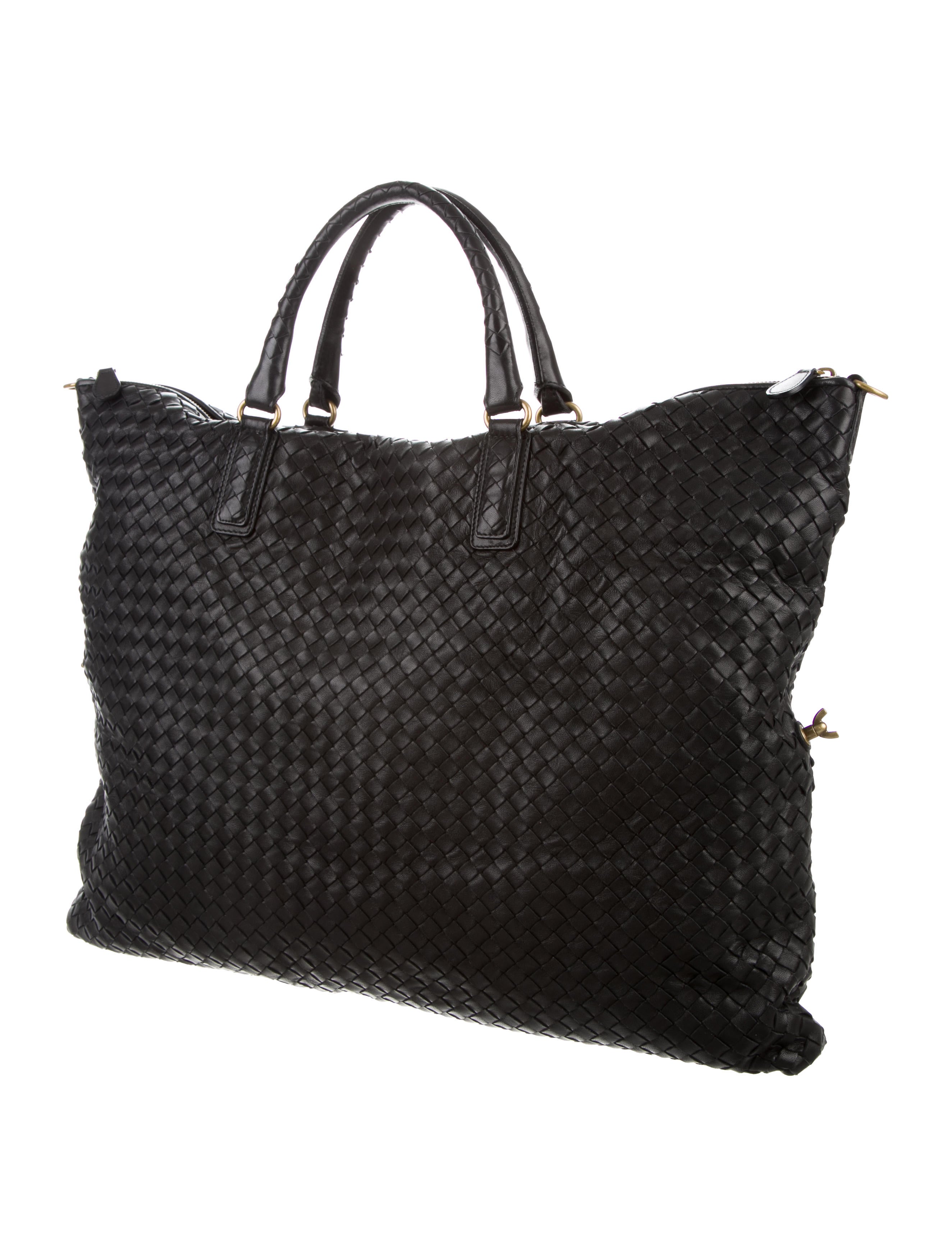 intrecciato maxi convertible bag