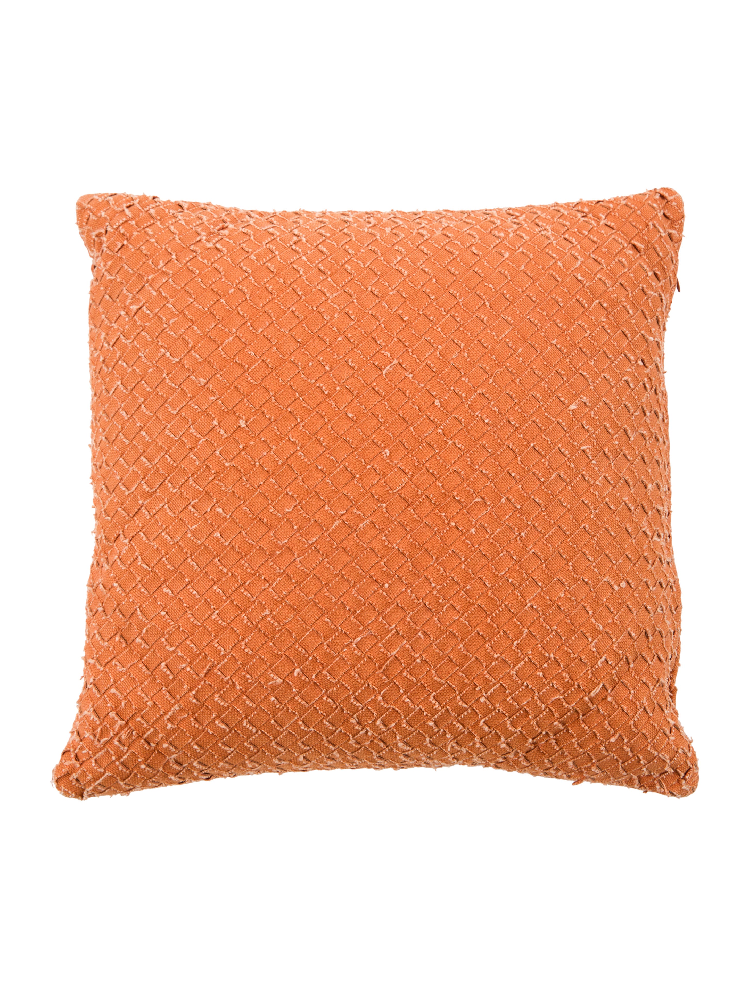 Bottega Veneta Woven Throw Pillow
