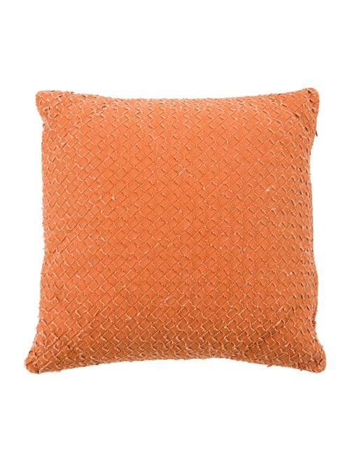 Bottega Veneta Woven Throw Pillow