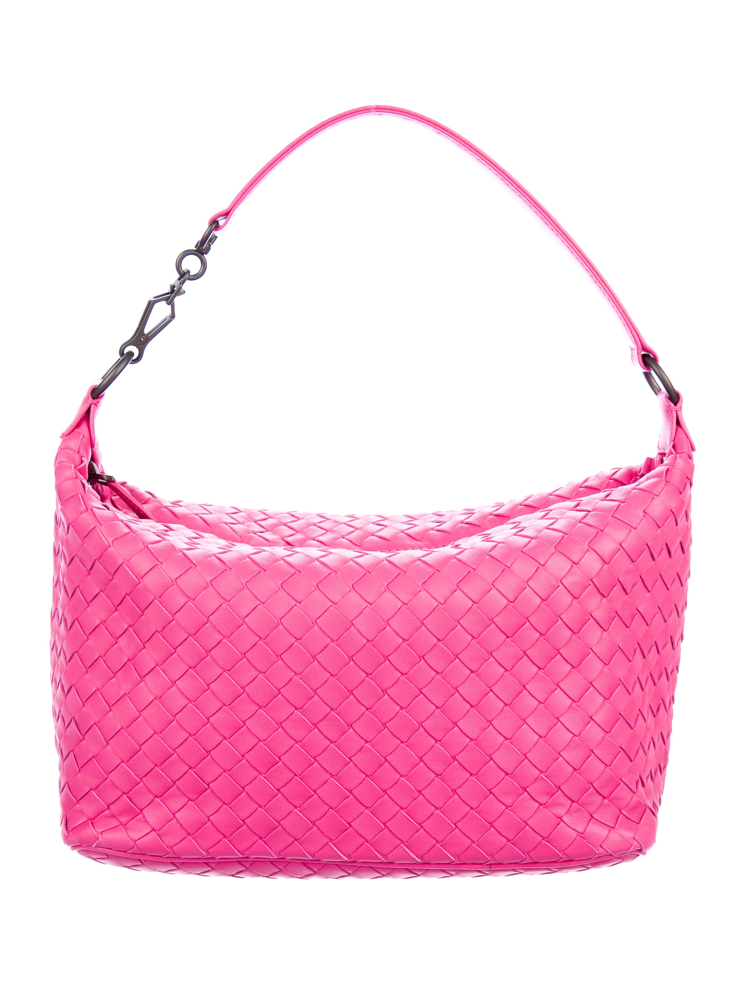 BOTTEGA VENETA ピンクbag×ヴィトンbag BOTTEGA VENETA Woven leather pink carryon luggage. Extremely rare.