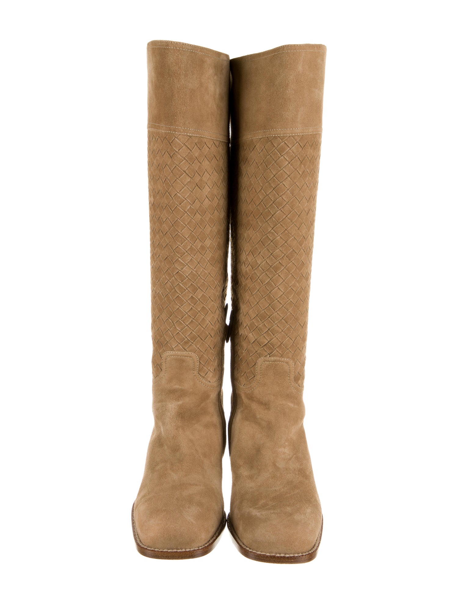 Bottega Intrecciato KneeHigh Boots Shoes BOT89130 The