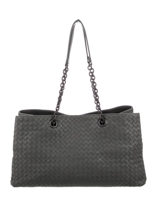 Bottega Veneta Intrecciato Double Chain Tote