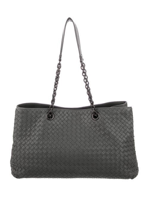 Bottega Veneta Intrecciato Double Chain Tote
