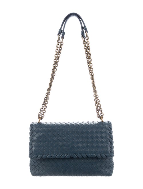 Bottega Veneta Medium Olimpia Bag Blue