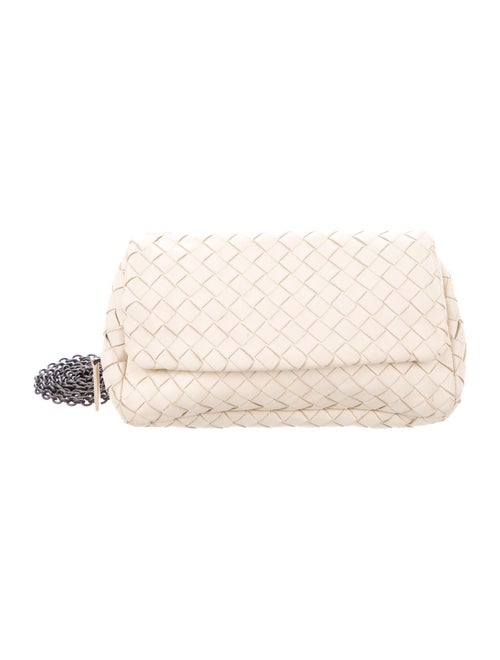 Bottega Veneta Intrecciato Messenger Bag Brass