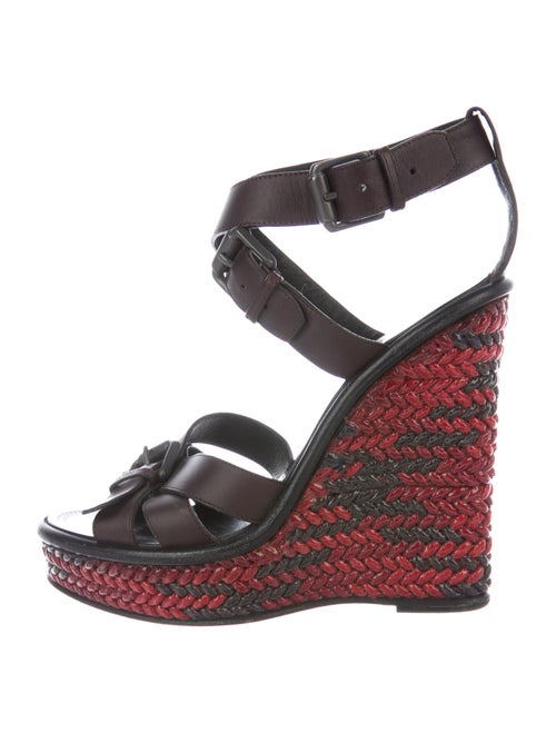 Bottega Veneta Leather Sandals Brown