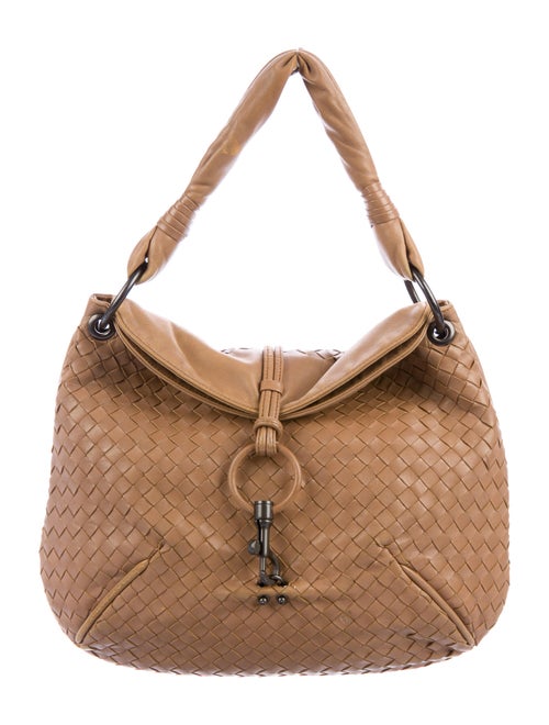 Bottega Veneta Intrecciato Leather Hobo