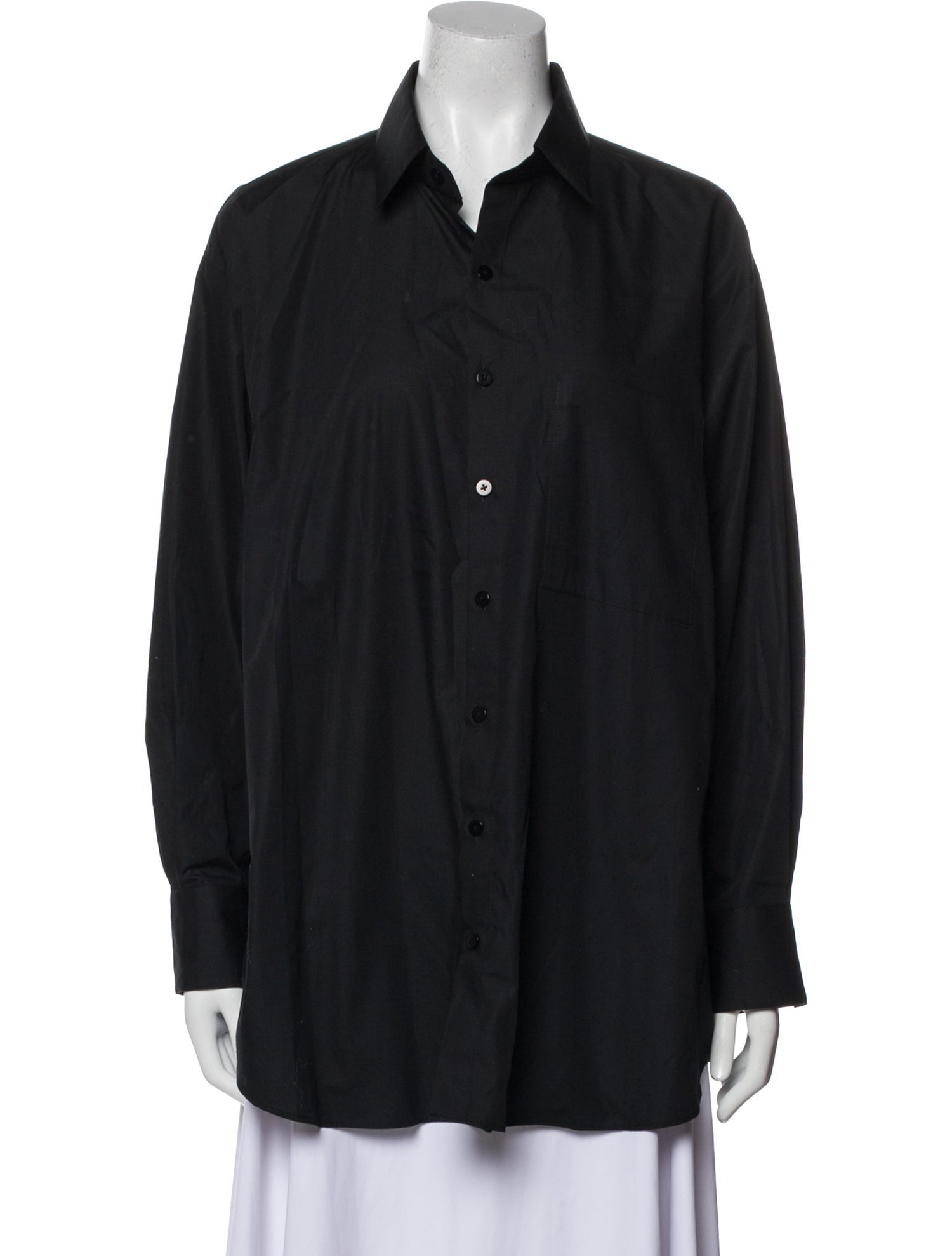 Bouguessa Long Sleeve Button-Up Top