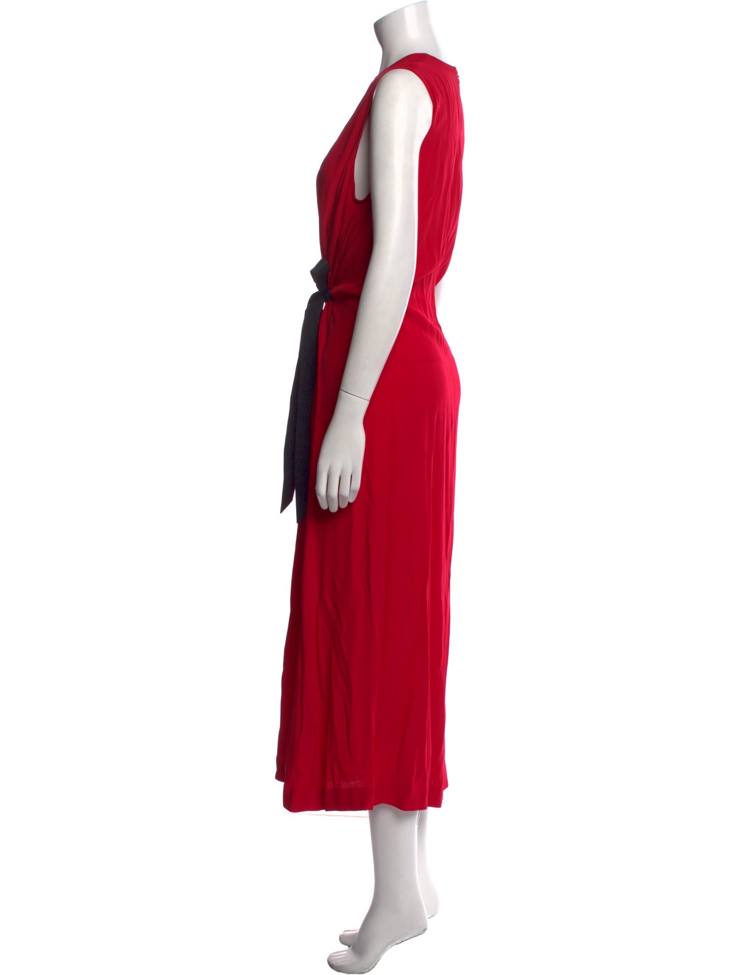 Bouguessa Crew Neck Long Dress