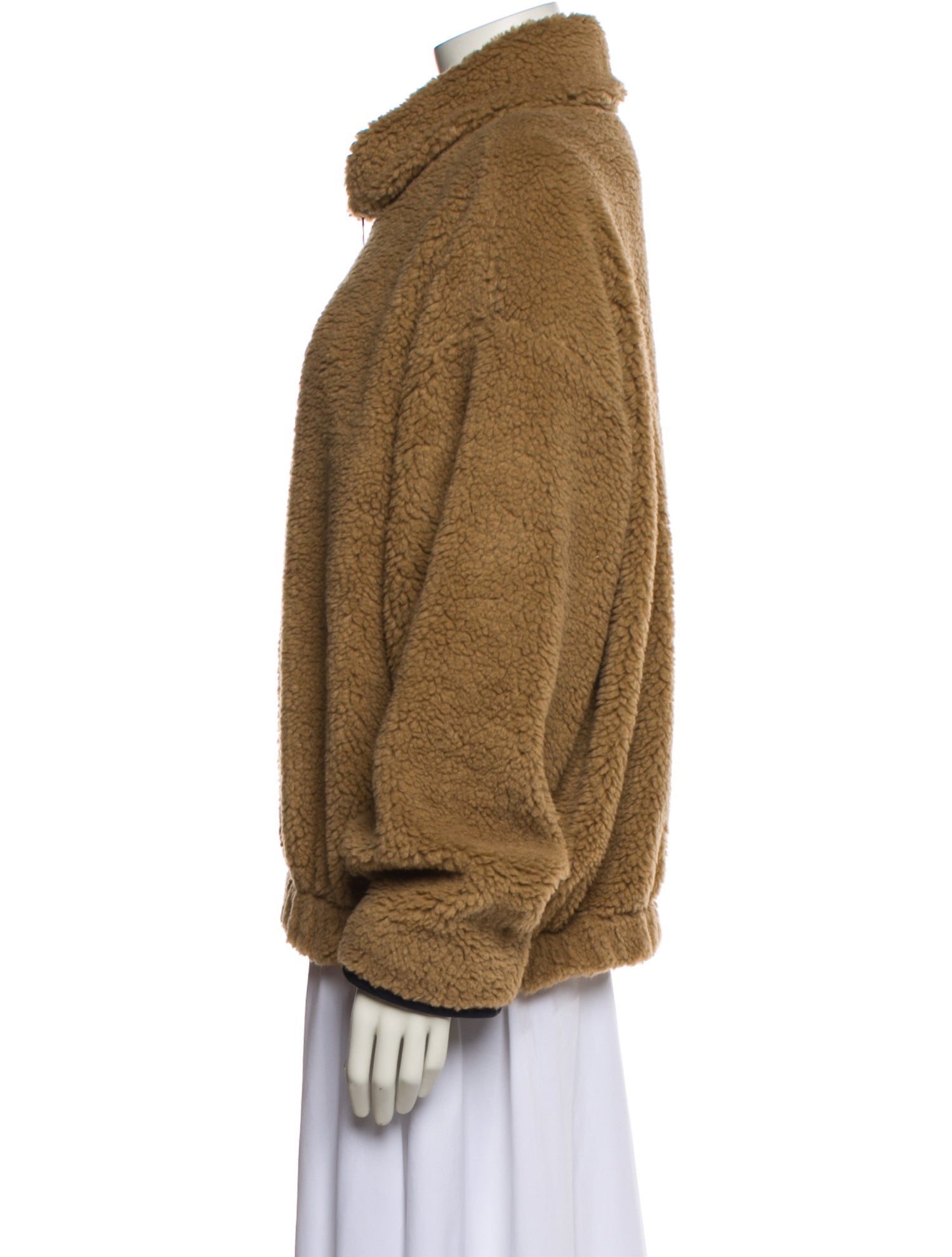 Bouguessa Mock Neck Long Sleeve Sweatshirt