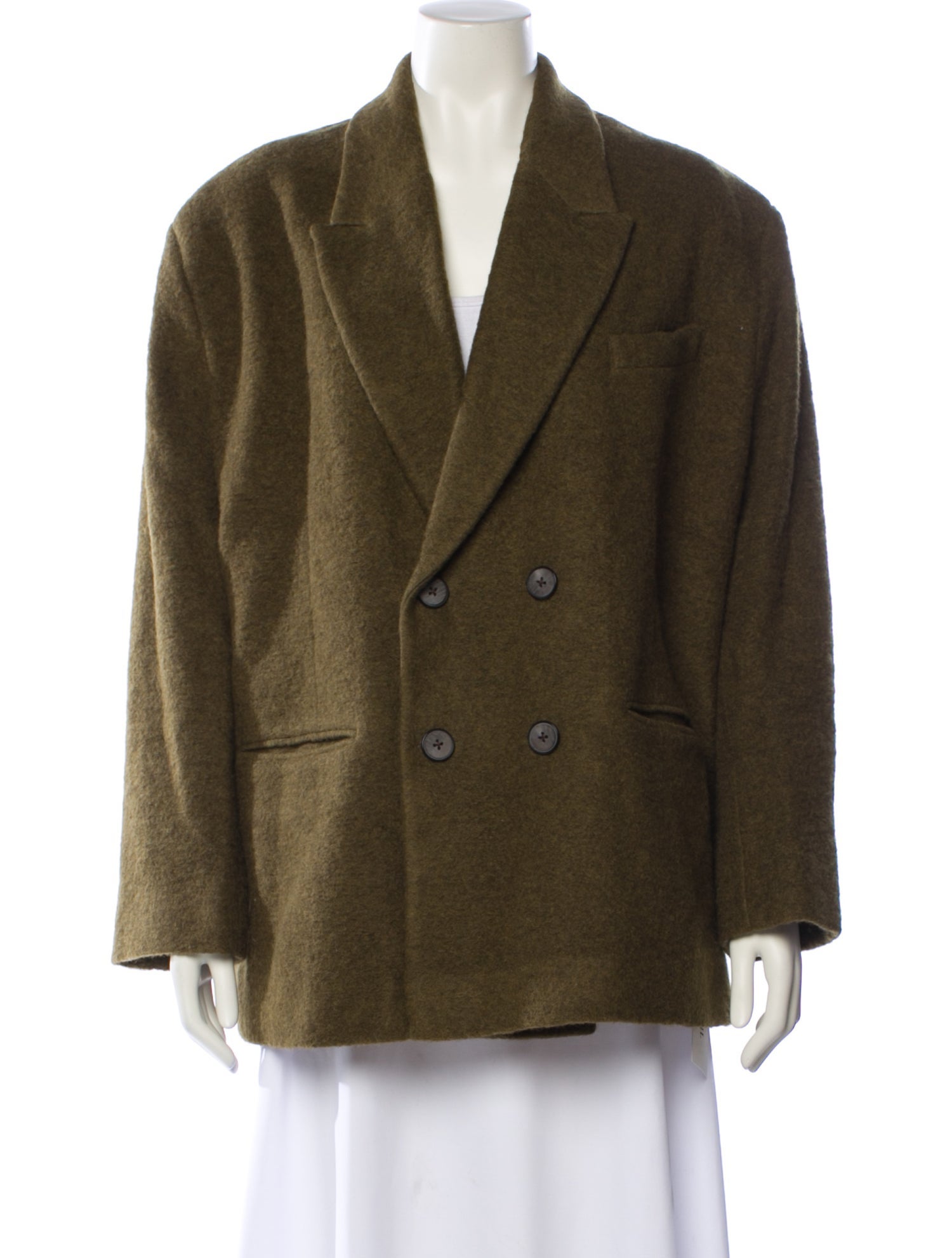 Bouguessa Wool Peacoat