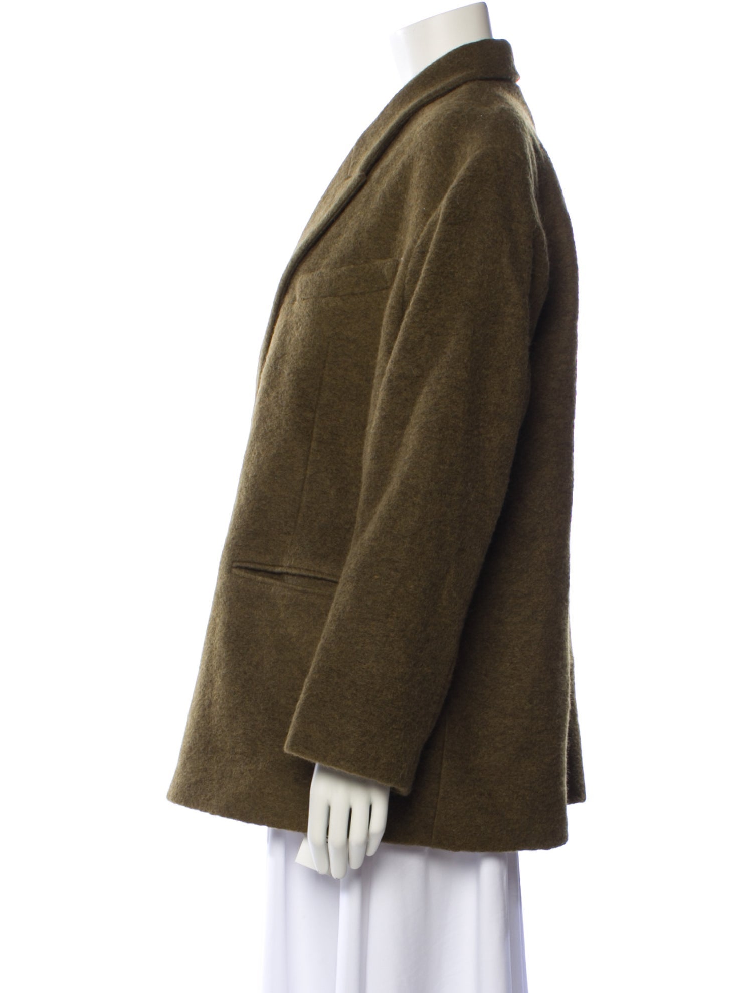 Bouguessa Wool Peacoat