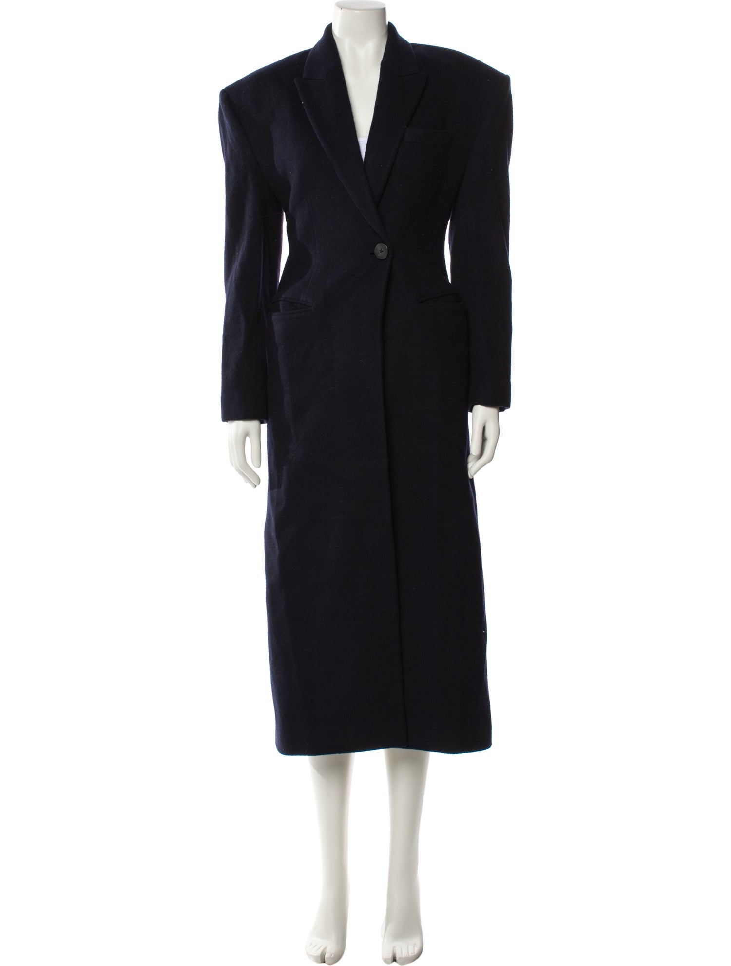 Bouguessa Wool Faux Fur Coat