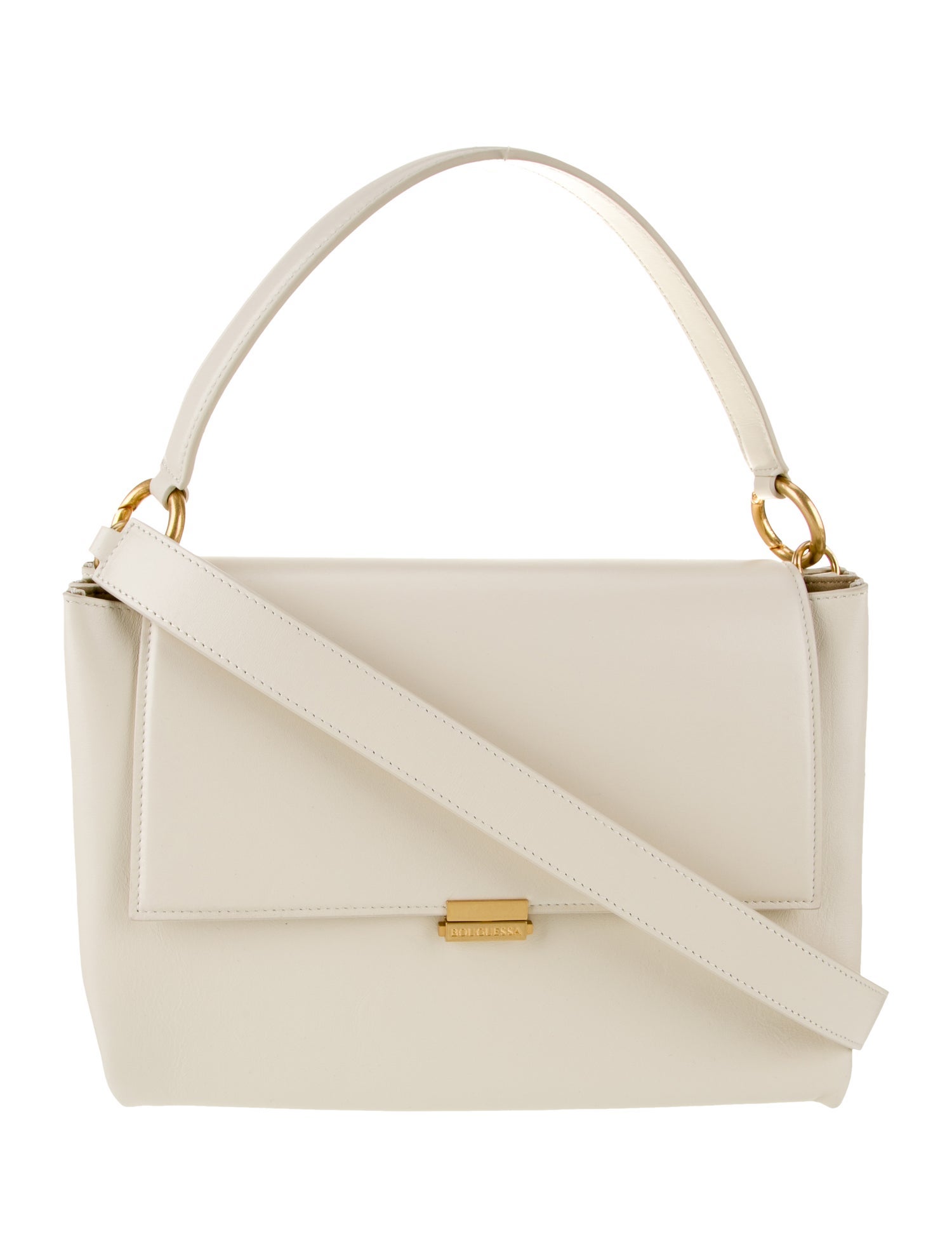 Bouguessa Leather Top Handle Bag