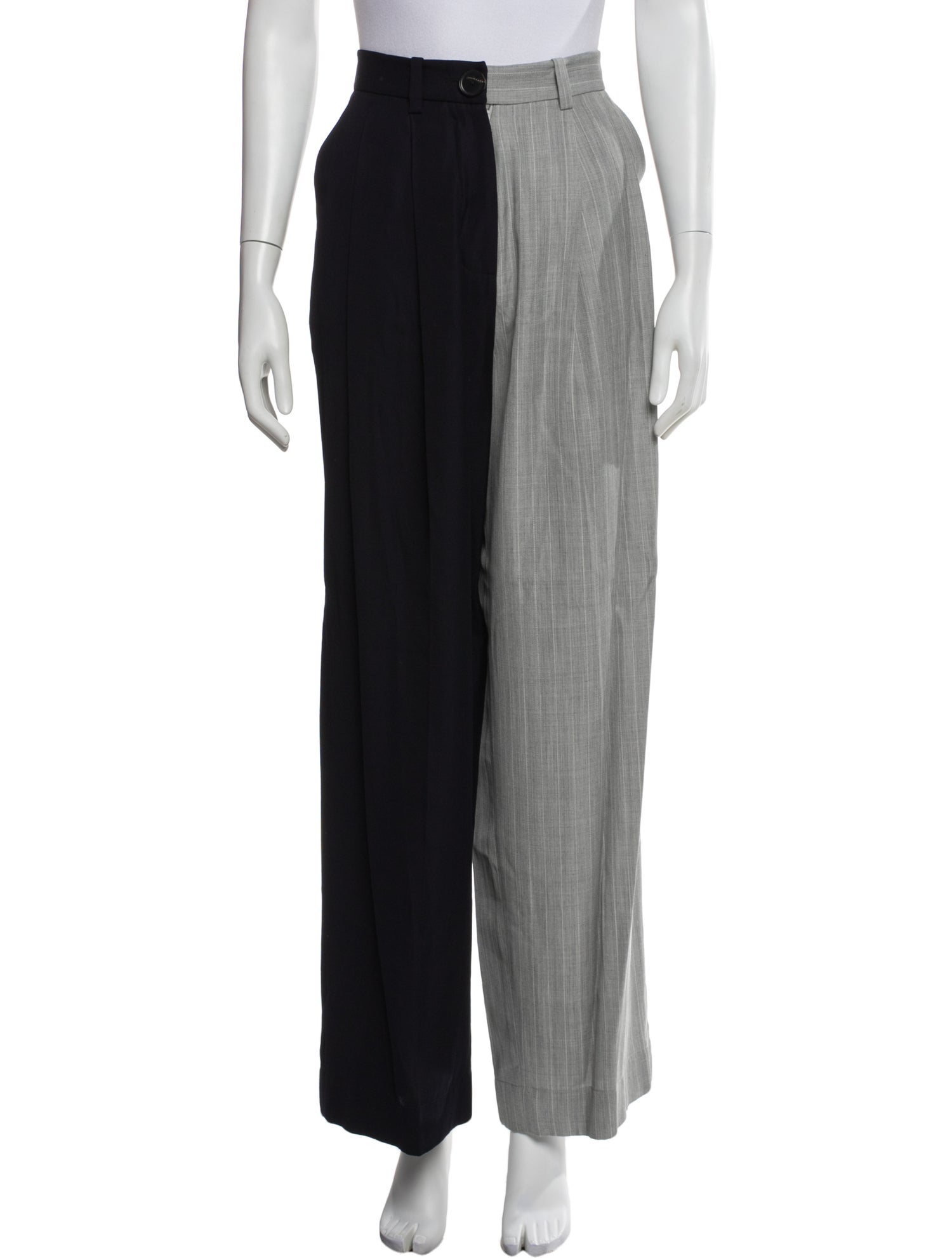 Bouguessa Wool Wide Leg Pants