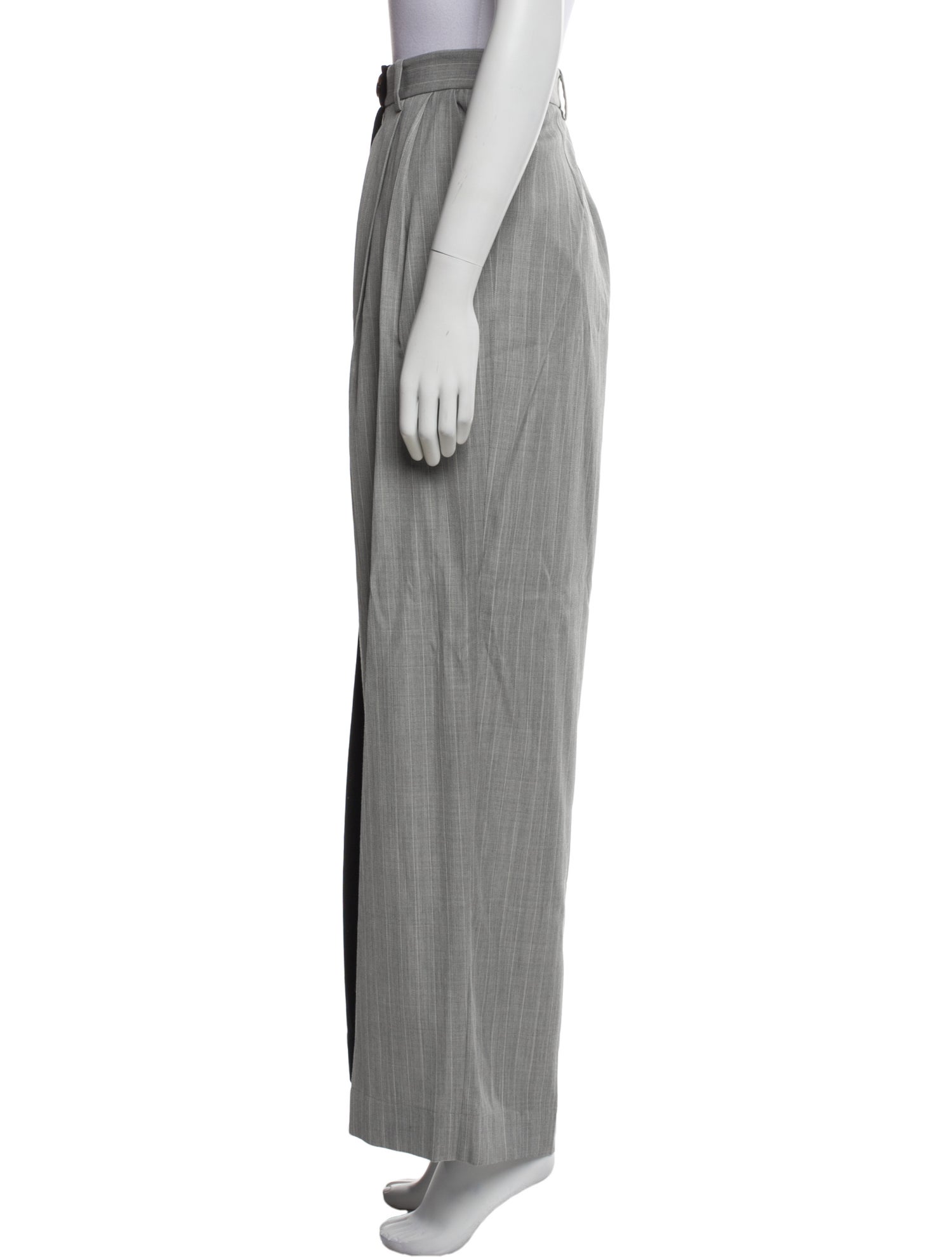 Bouguessa Wool Wide Leg Pants