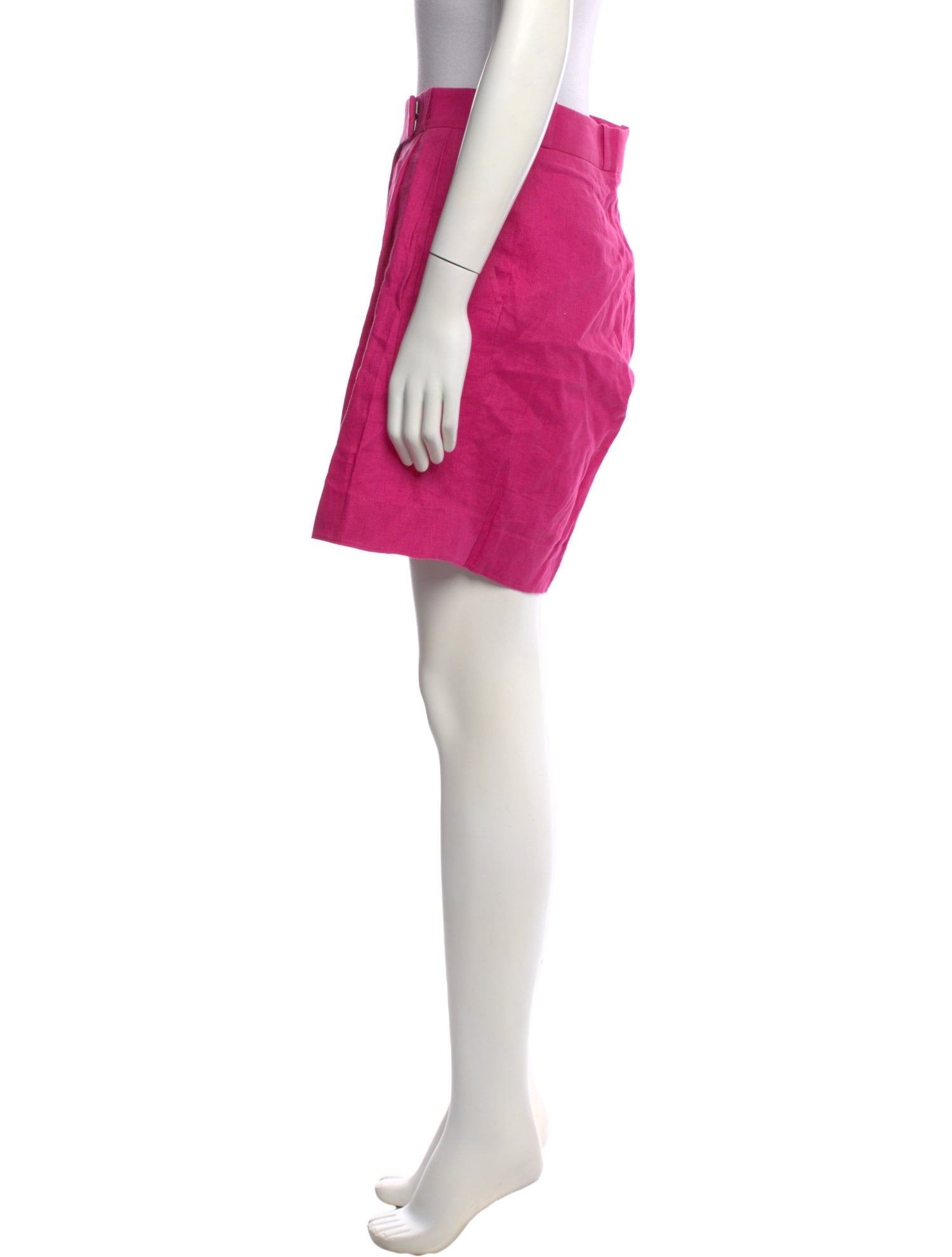 Bouguessa Linen Knee-Length Shorts