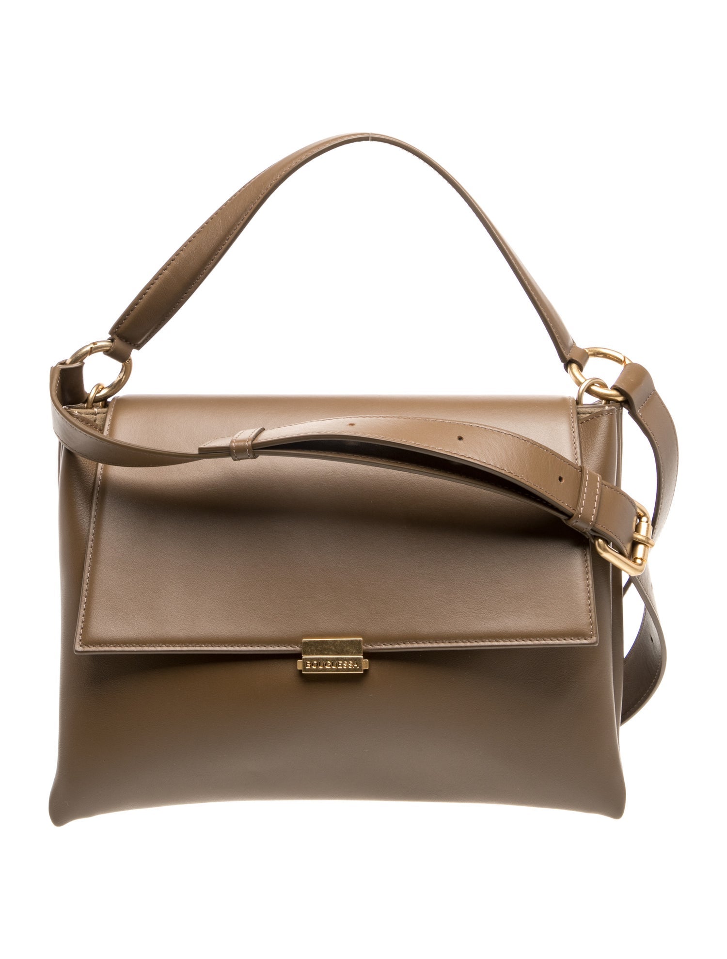 Bouguessa Leather Top Handle Bag