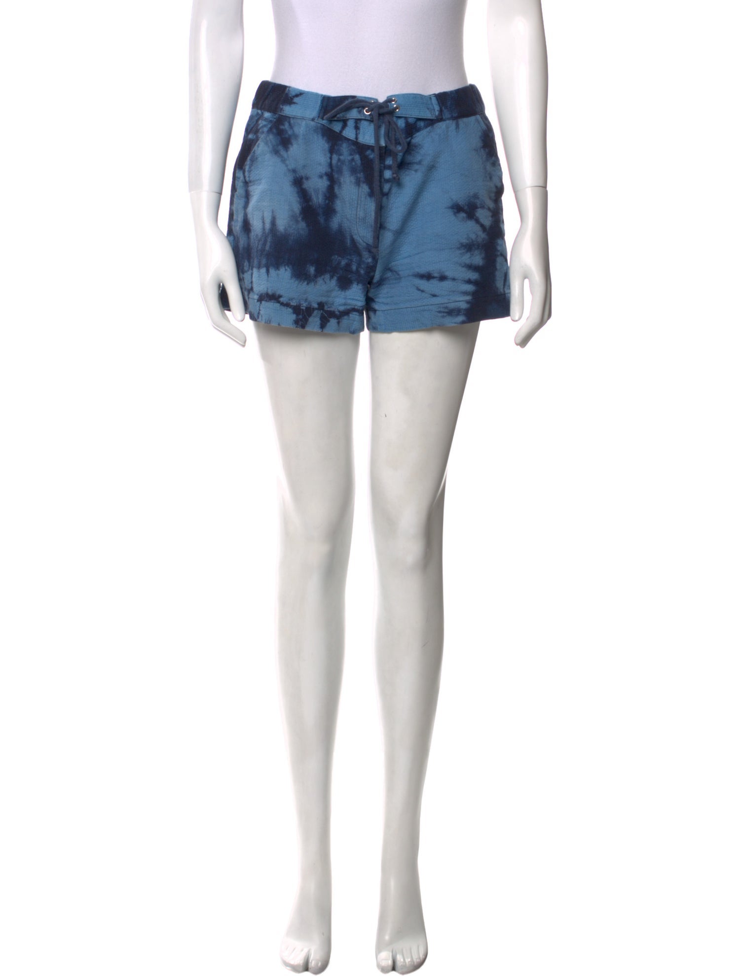 Boy. by Band of Outsiders Tie-Dye Print Mini Shorts