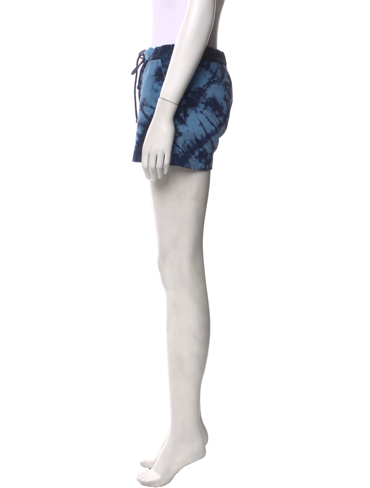 Boy. by Band of Outsiders Tie-Dye Print Mini Shorts