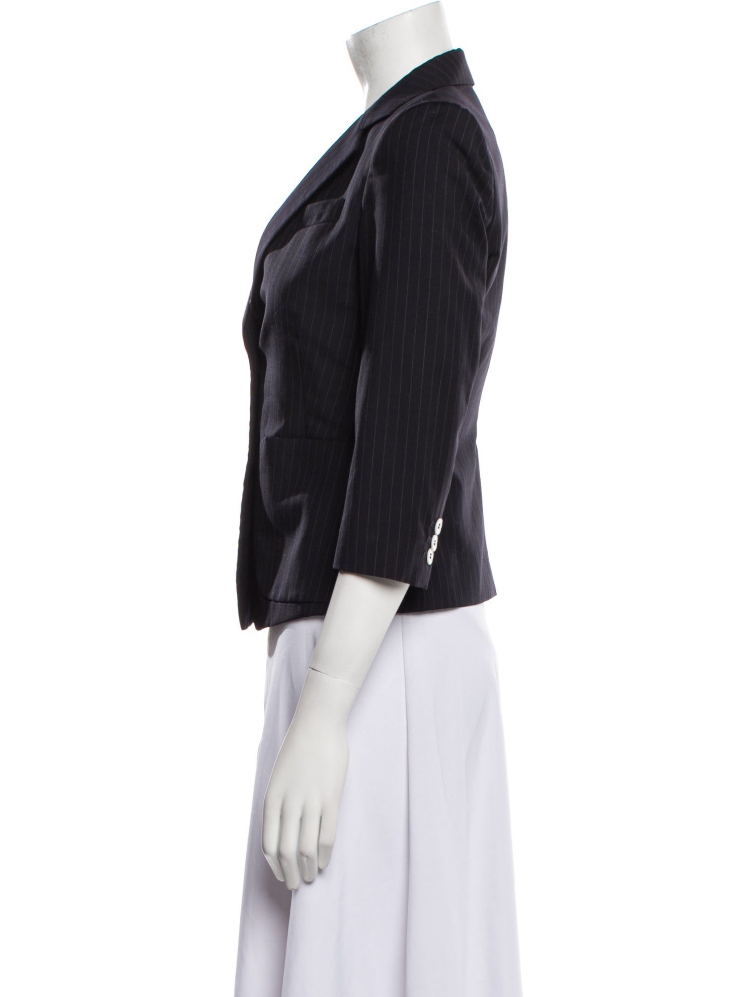 Boy. by Band of Outsiders Virgin Wool Striped Blazer