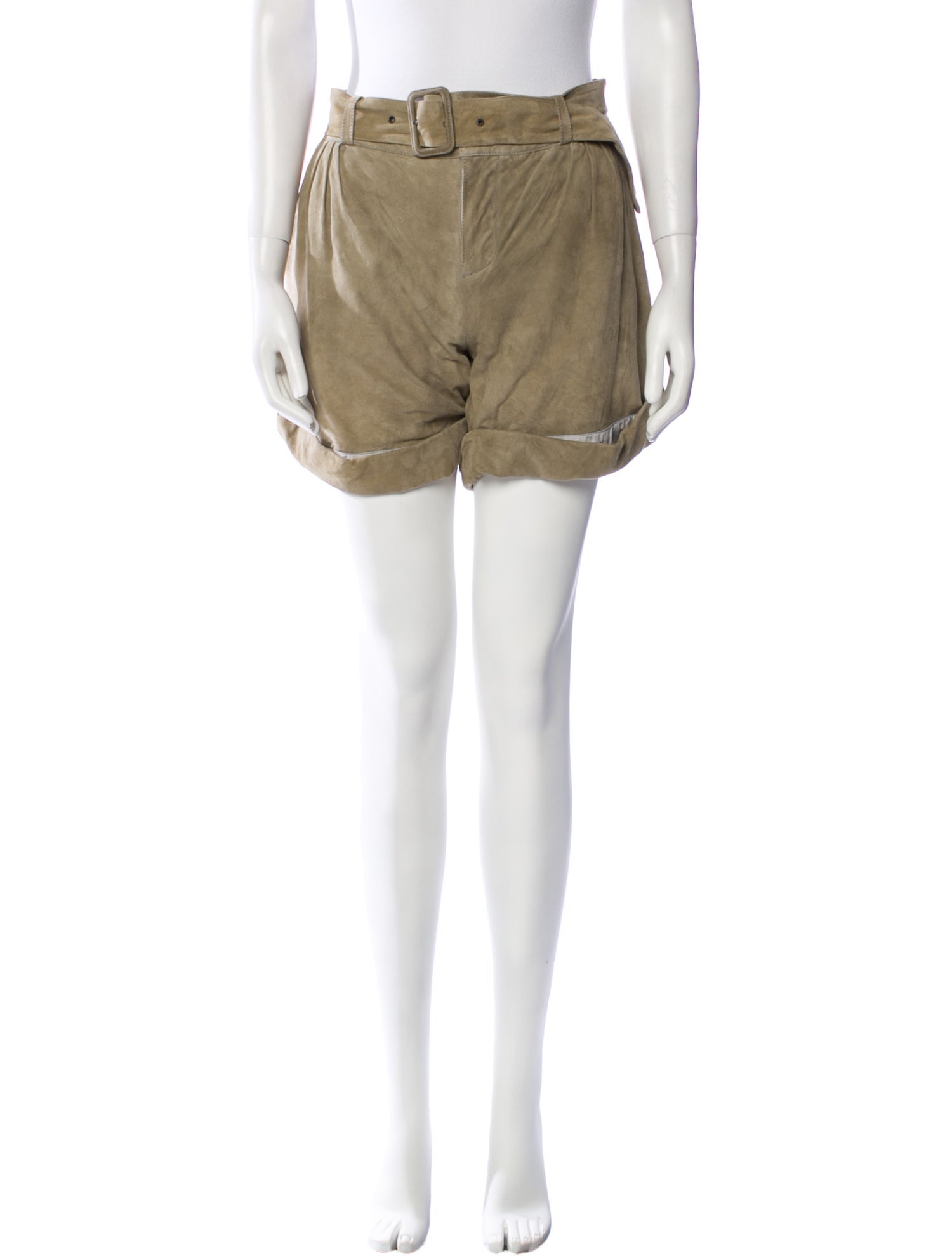 Boy. by Band of Outsiders Leather Mini Shorts