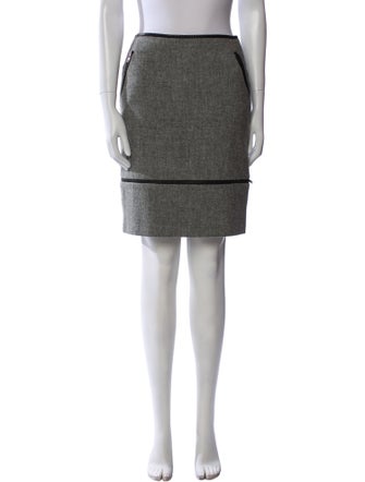 Boy. by Band of Outsiders Wool Knee-Length Skirt