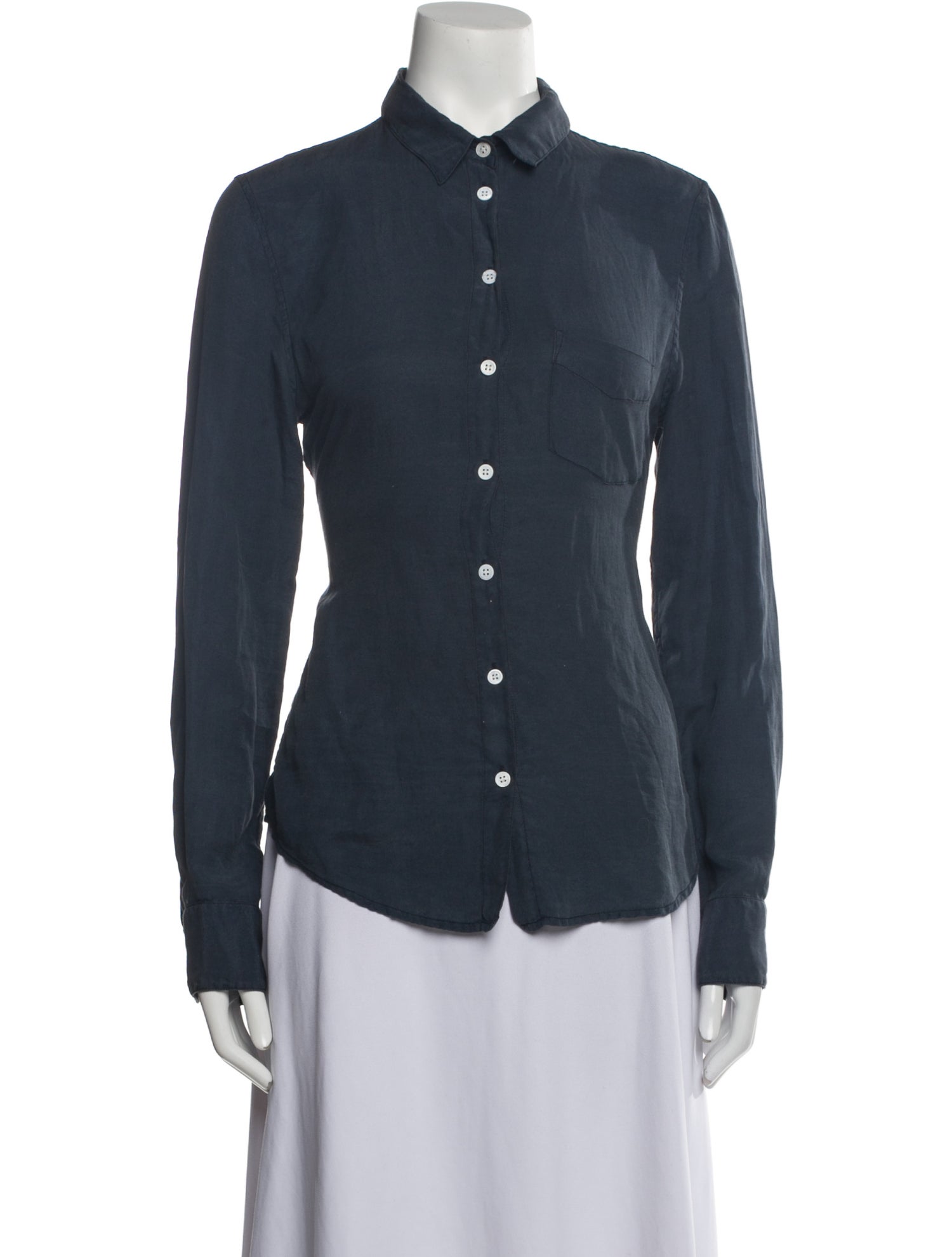 Boy. by Band of Outsiders Long Sleeve Button-Up Top