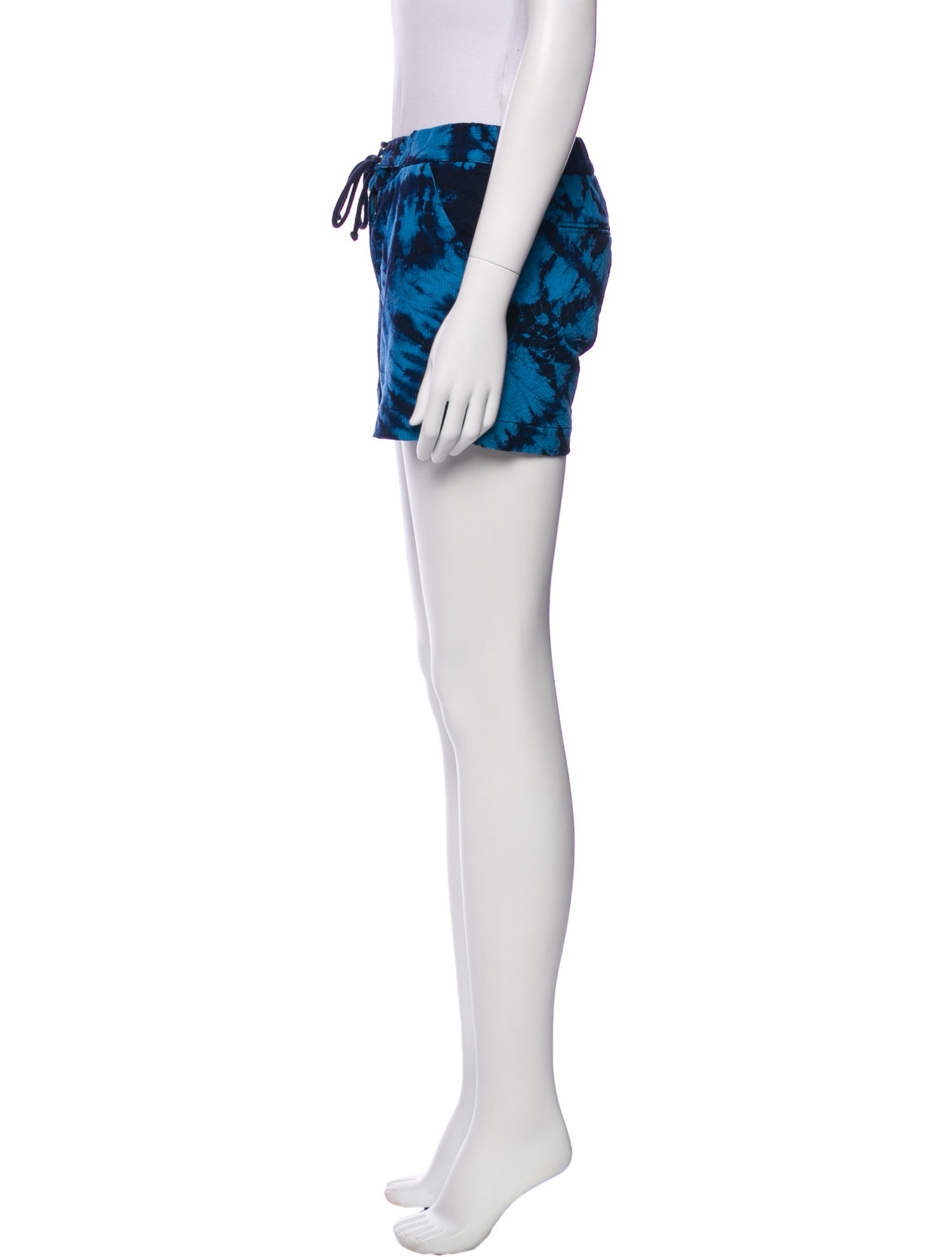 Boy. by Band of Outsiders Tie-Dye Print Mini Shorts