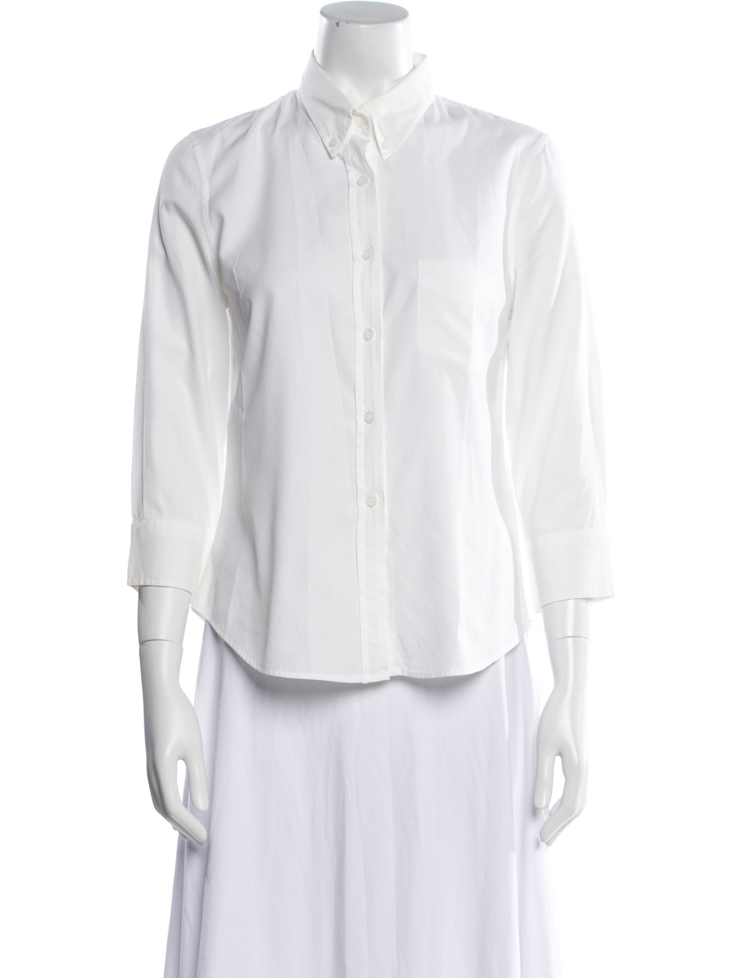 Boy. by Band of Outsiders Three-Quarter Sleeve Button-Up Top