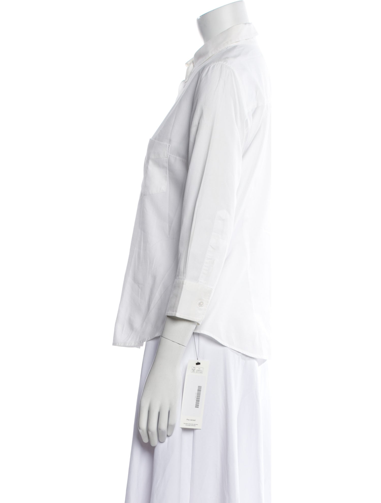 Boy. by Band of Outsiders Three-Quarter Sleeve Button-Up Top