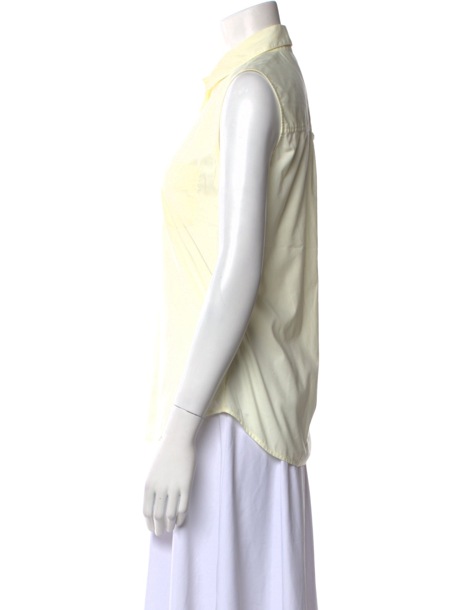 Boy. by Band of Outsiders Sleeveless Button-Up Top