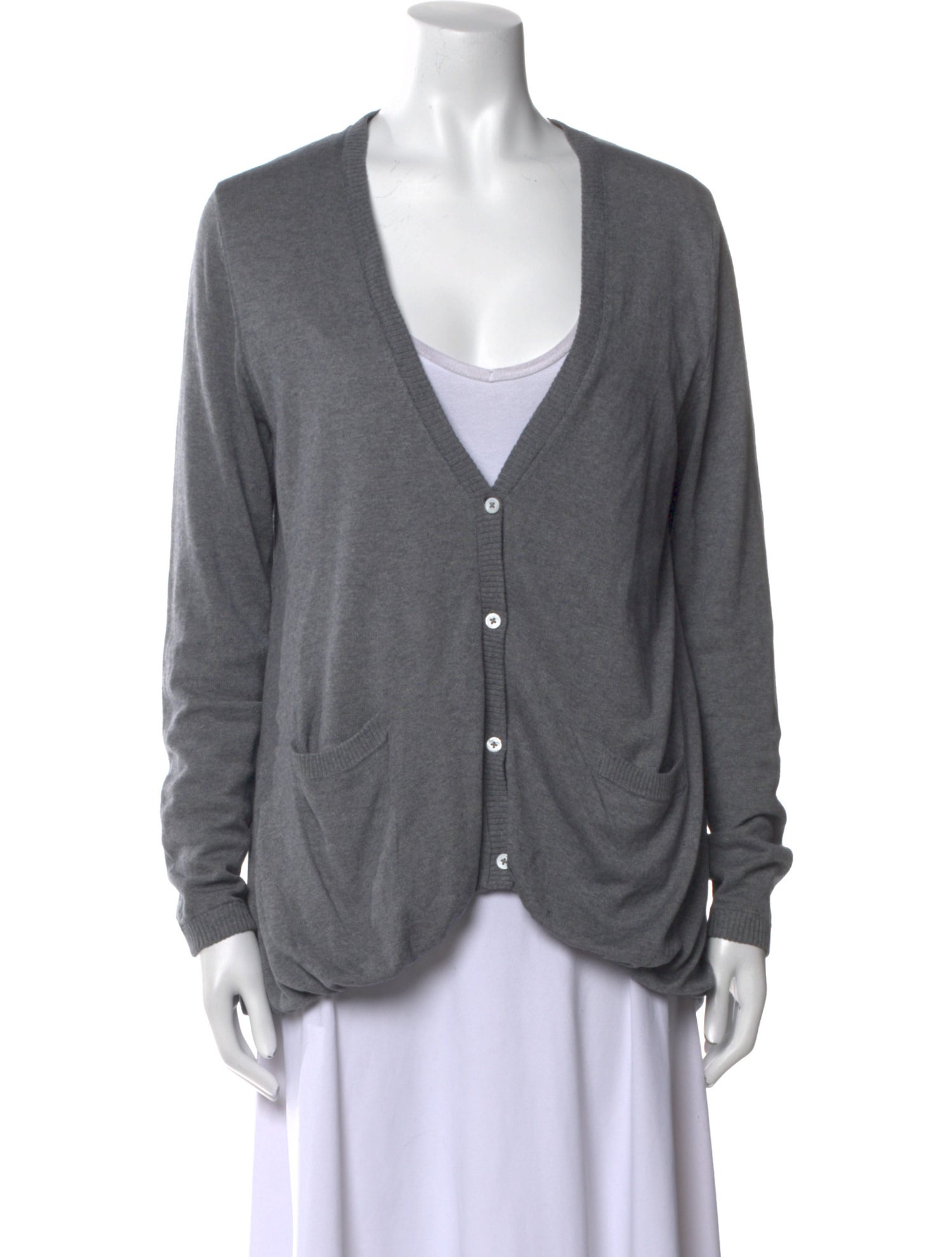 Boy. by Band of Outsiders Silk V-Neck Sweater