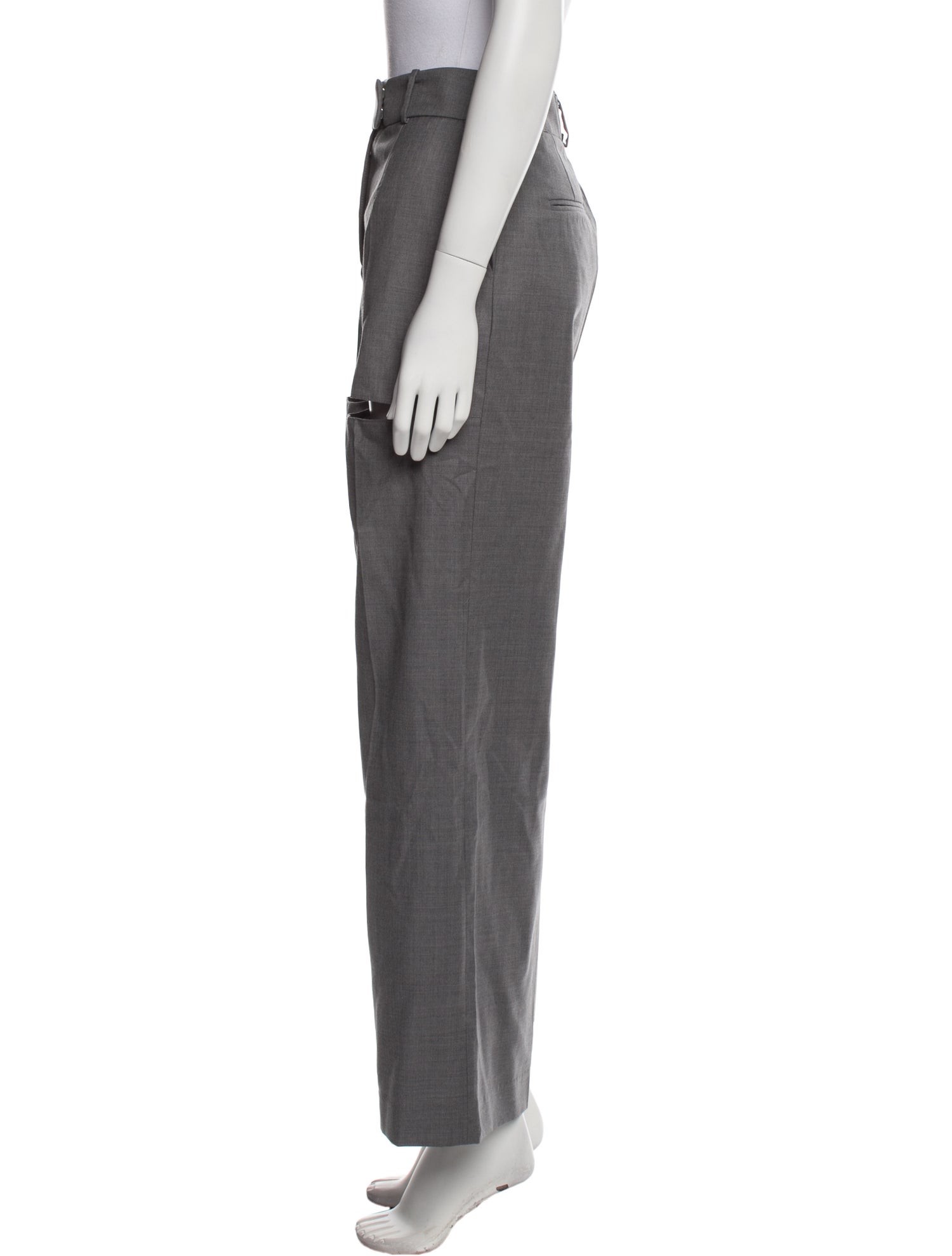 Boyarovskaya Merino Wool Wide Leg Pants