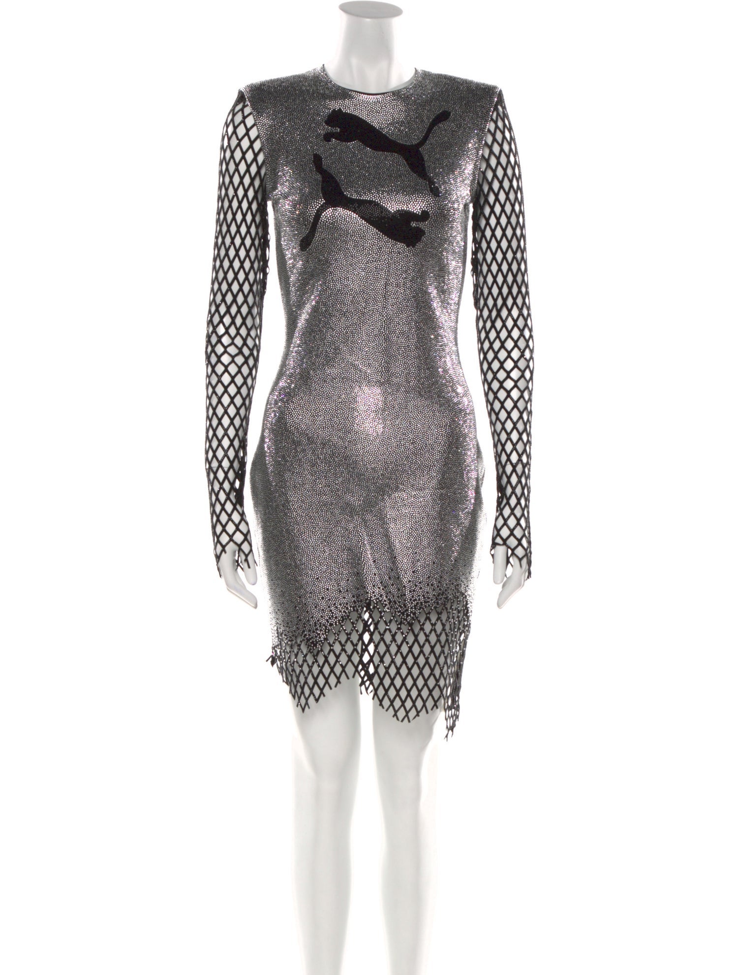 Balmain x Puma Crew Neck Mini Dress w/ Tags