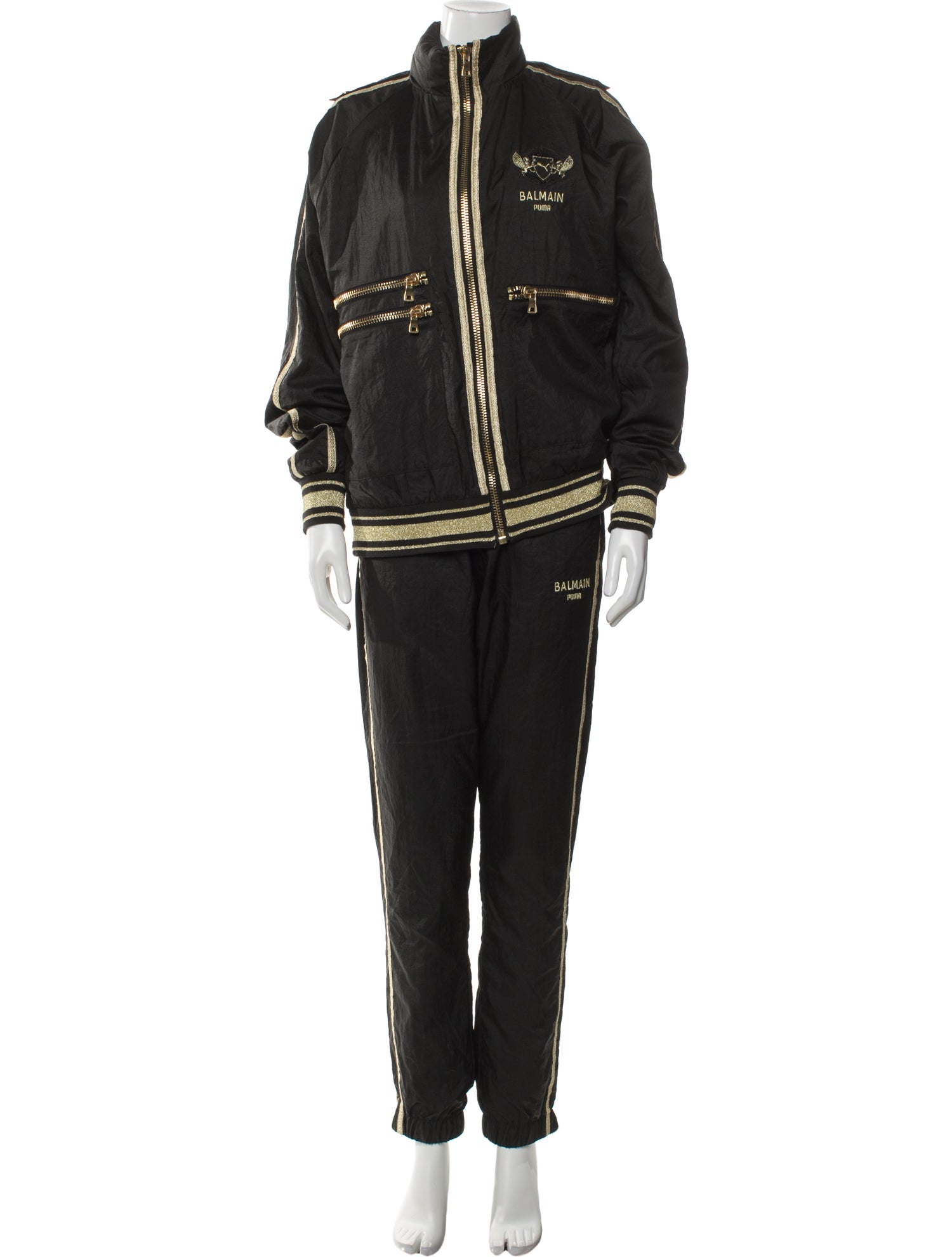 Balmain x Puma Glitter Accents Tracksuit
