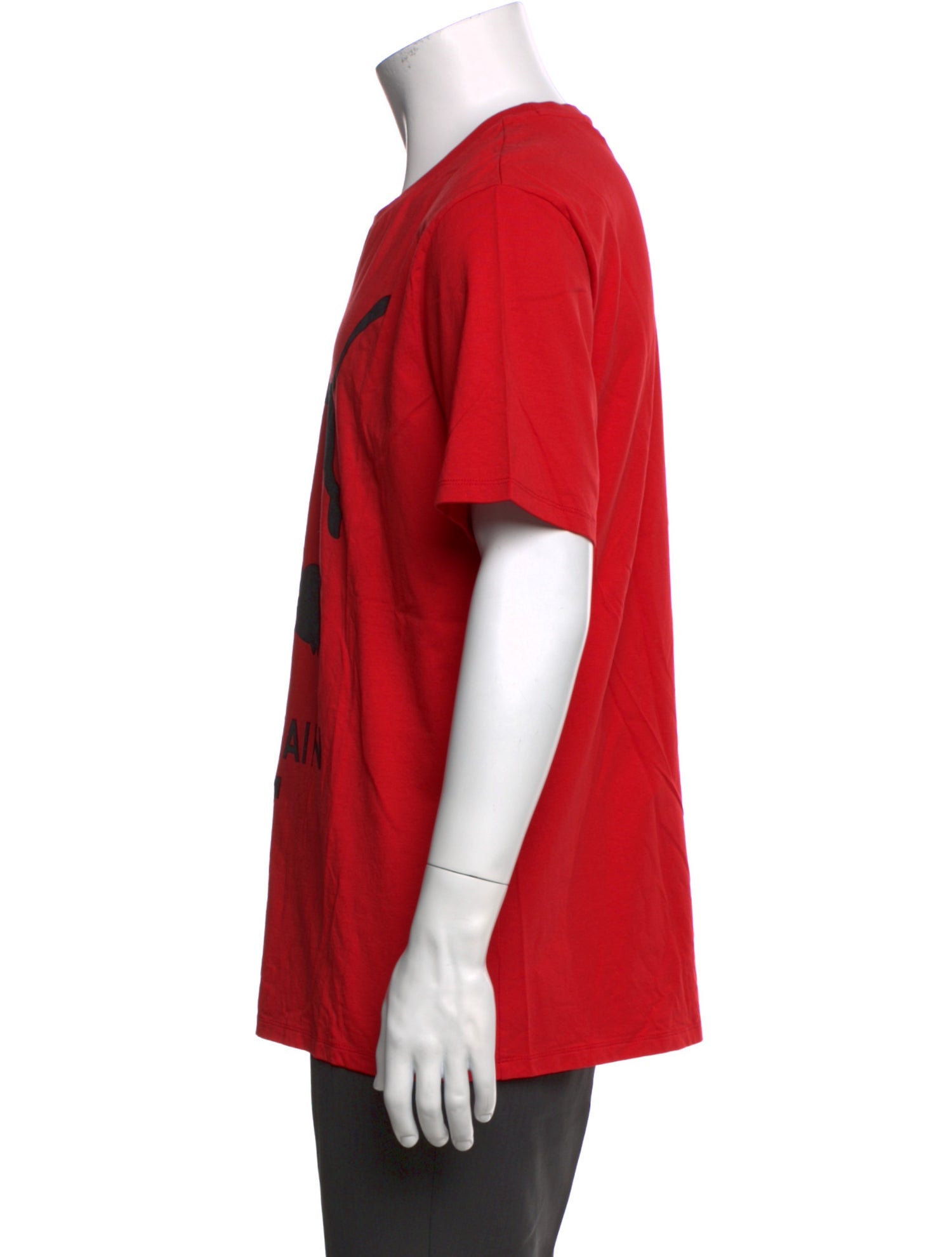 Balmain x Puma Graphic Print Crew Neck T-Shirt