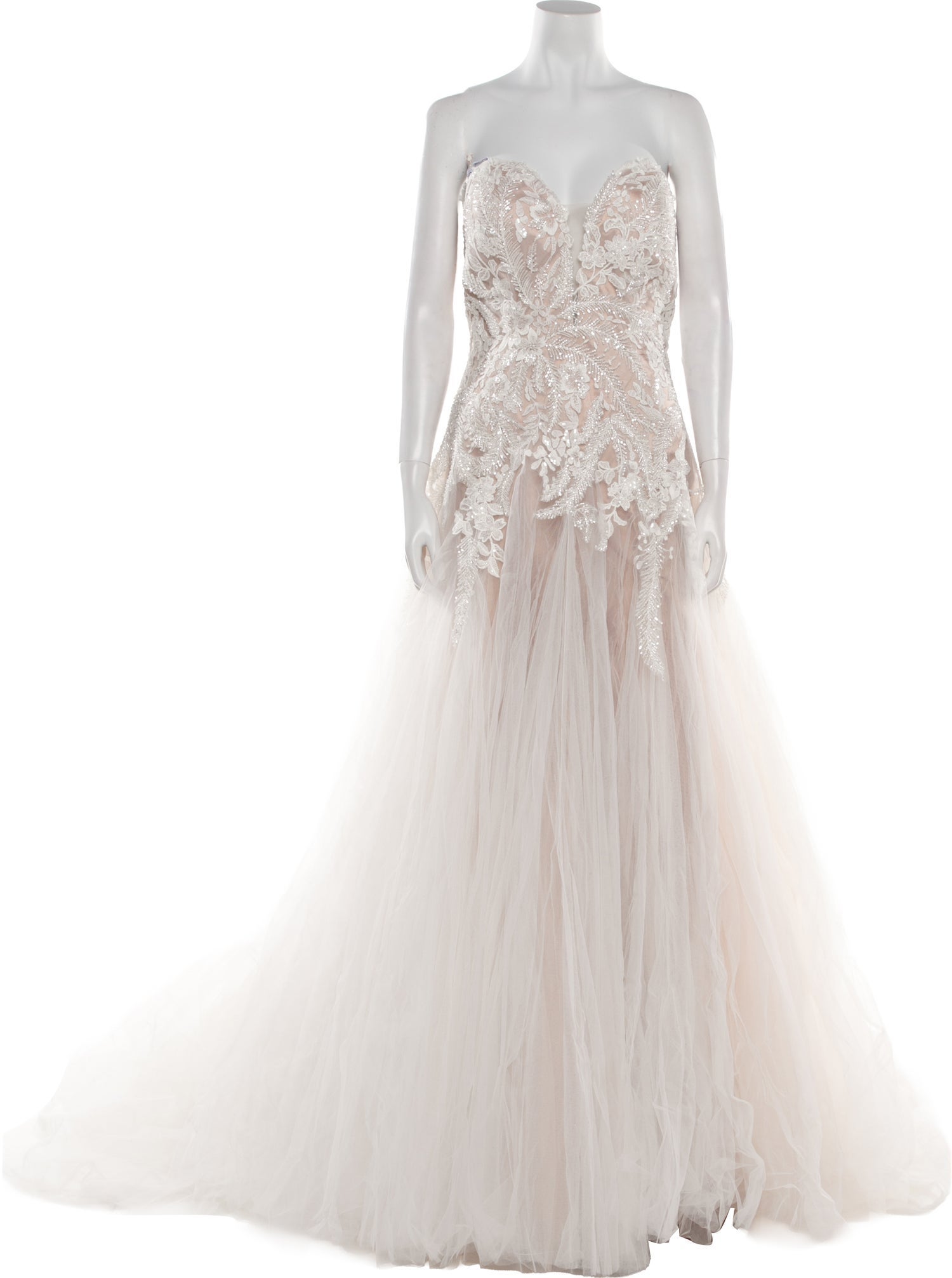 Madison James Strapless Long Dress