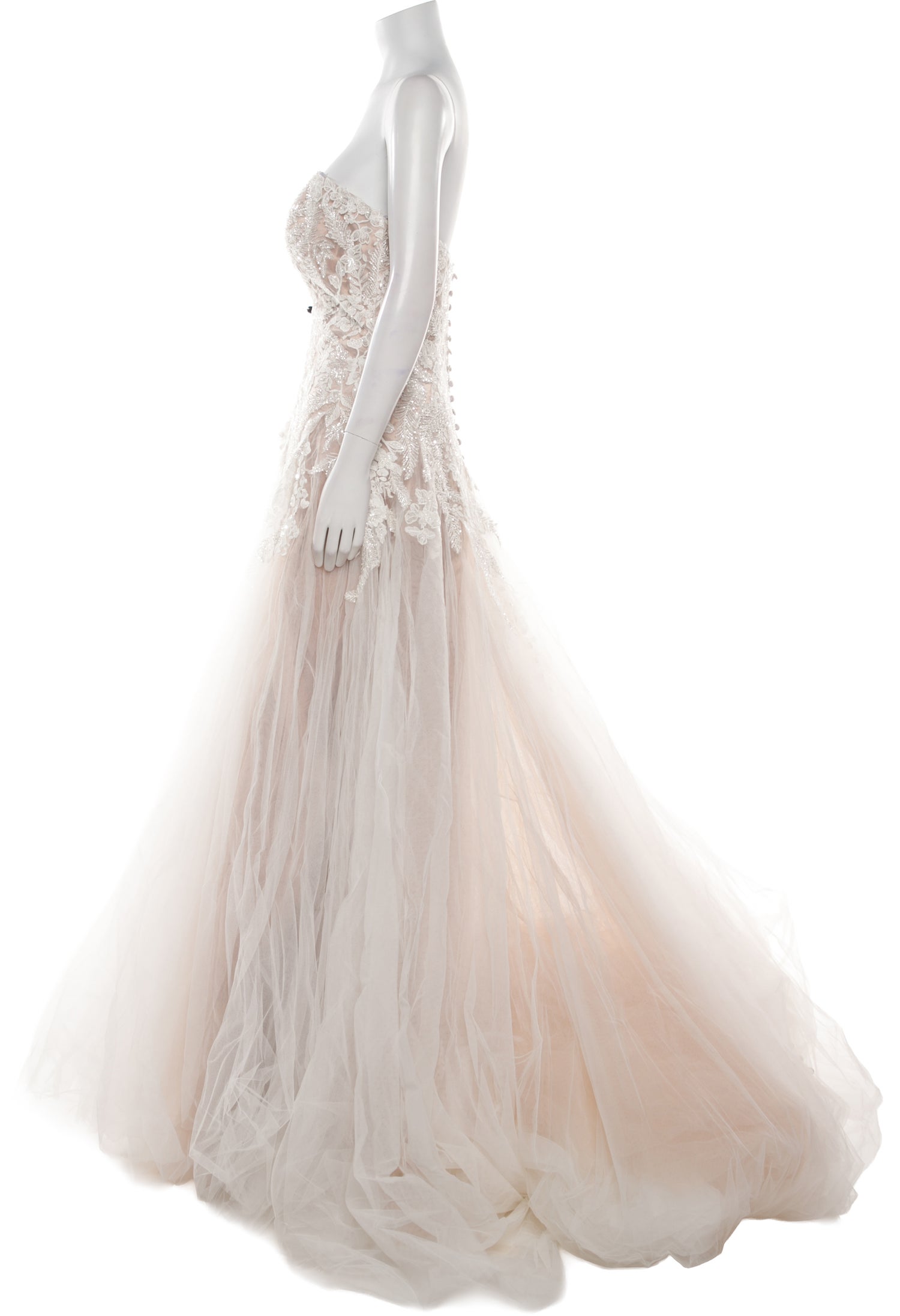 Madison James Strapless Long Dress