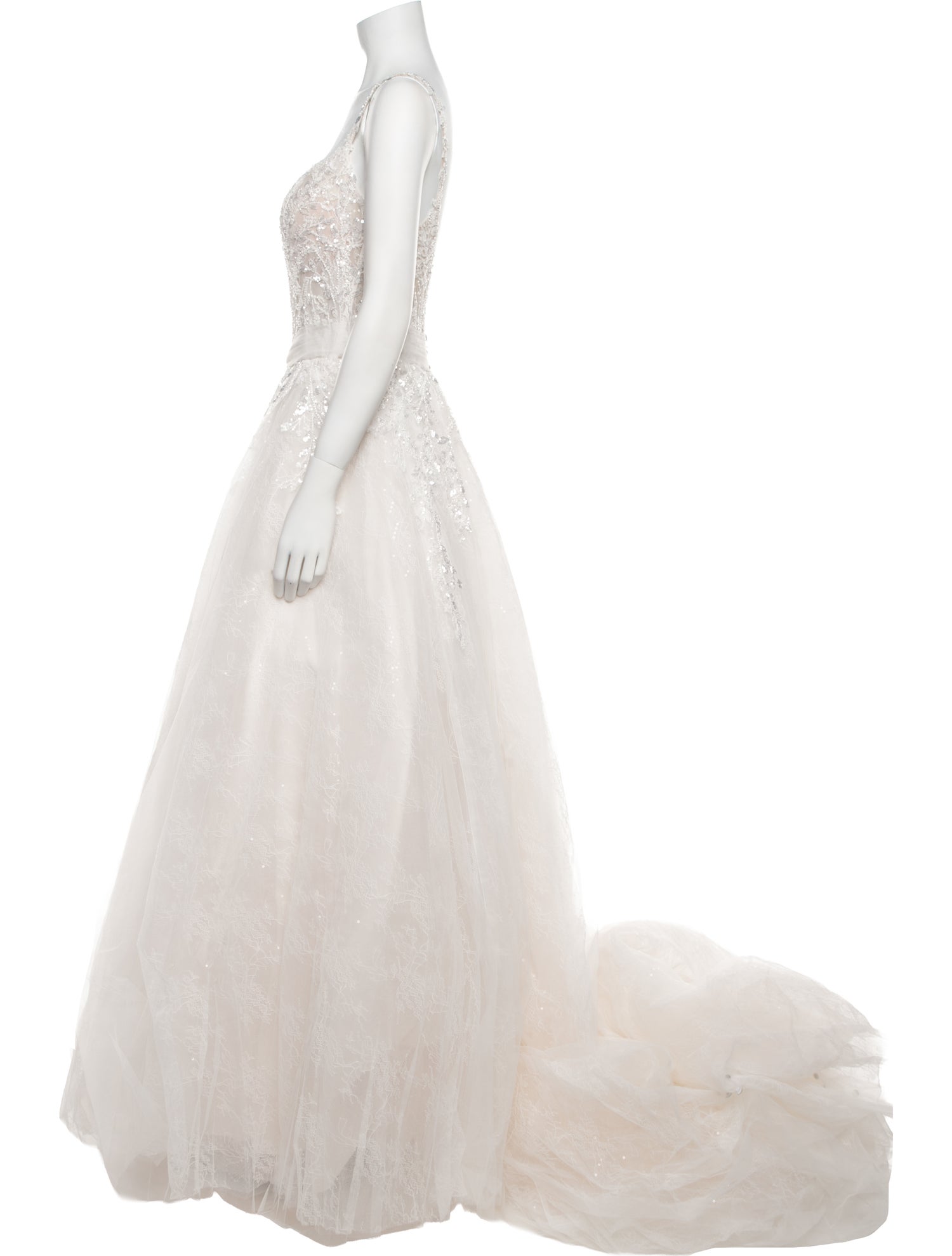 Madison James Square Neckline Long Dress w/ Tags